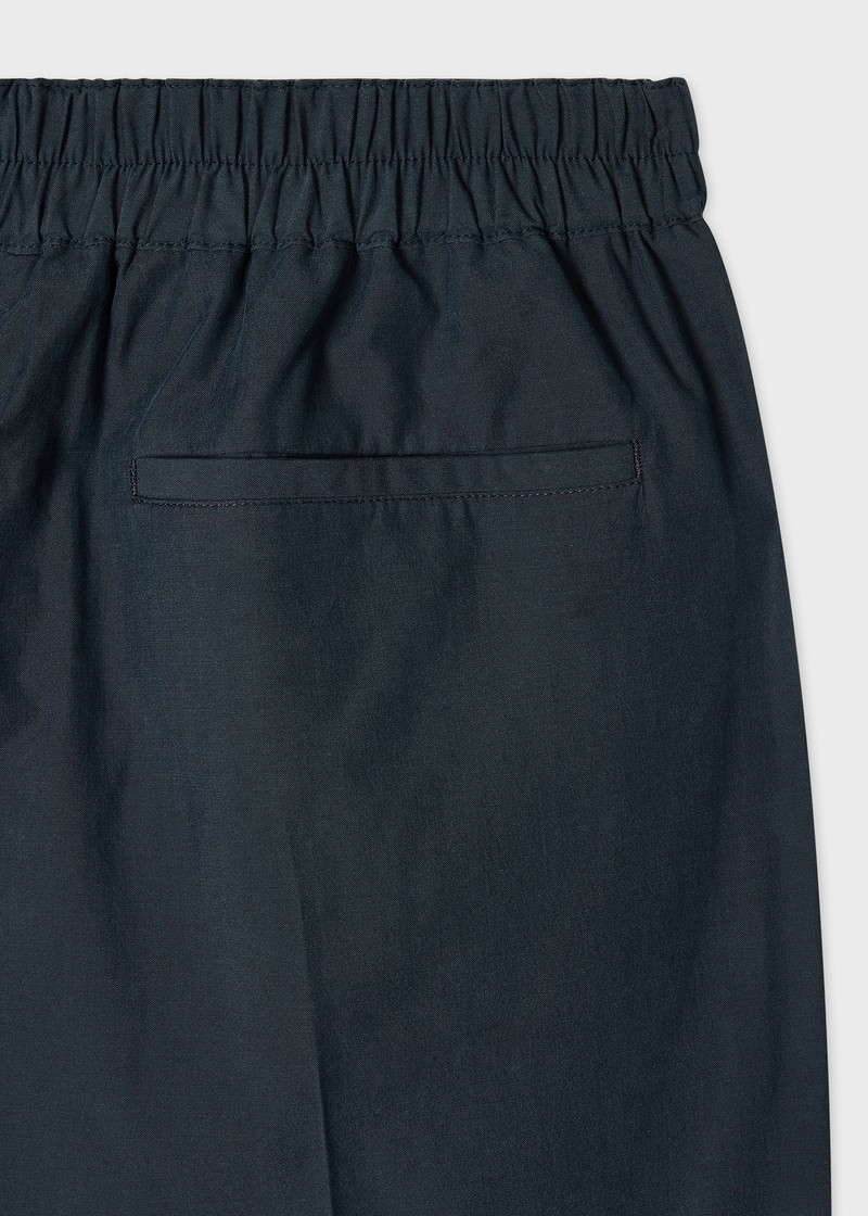 Washed Navy Cotton-Lyocell Work Co-ord 6