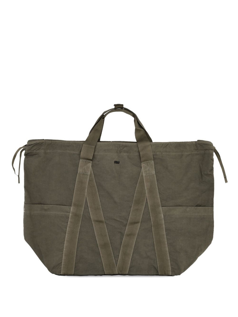 drawstring panelled tote bag 1