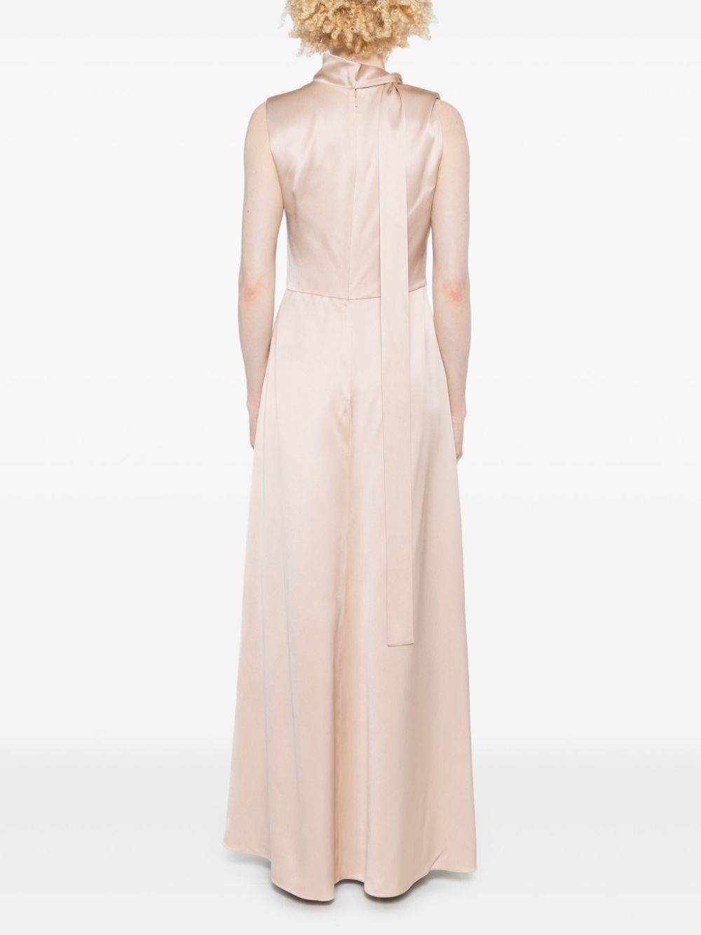 silk maxi dress - 4