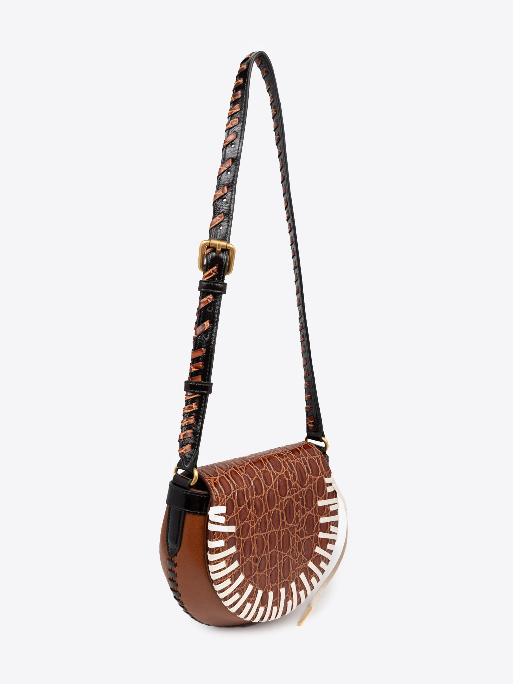 LEATHER CROSSBODY BAG - 3