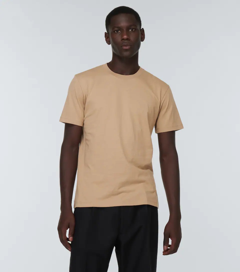 Cotton jersey crewneck T-shirt - 6