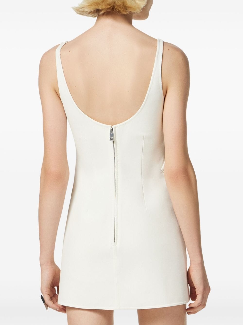scoop-neck minidress - 4