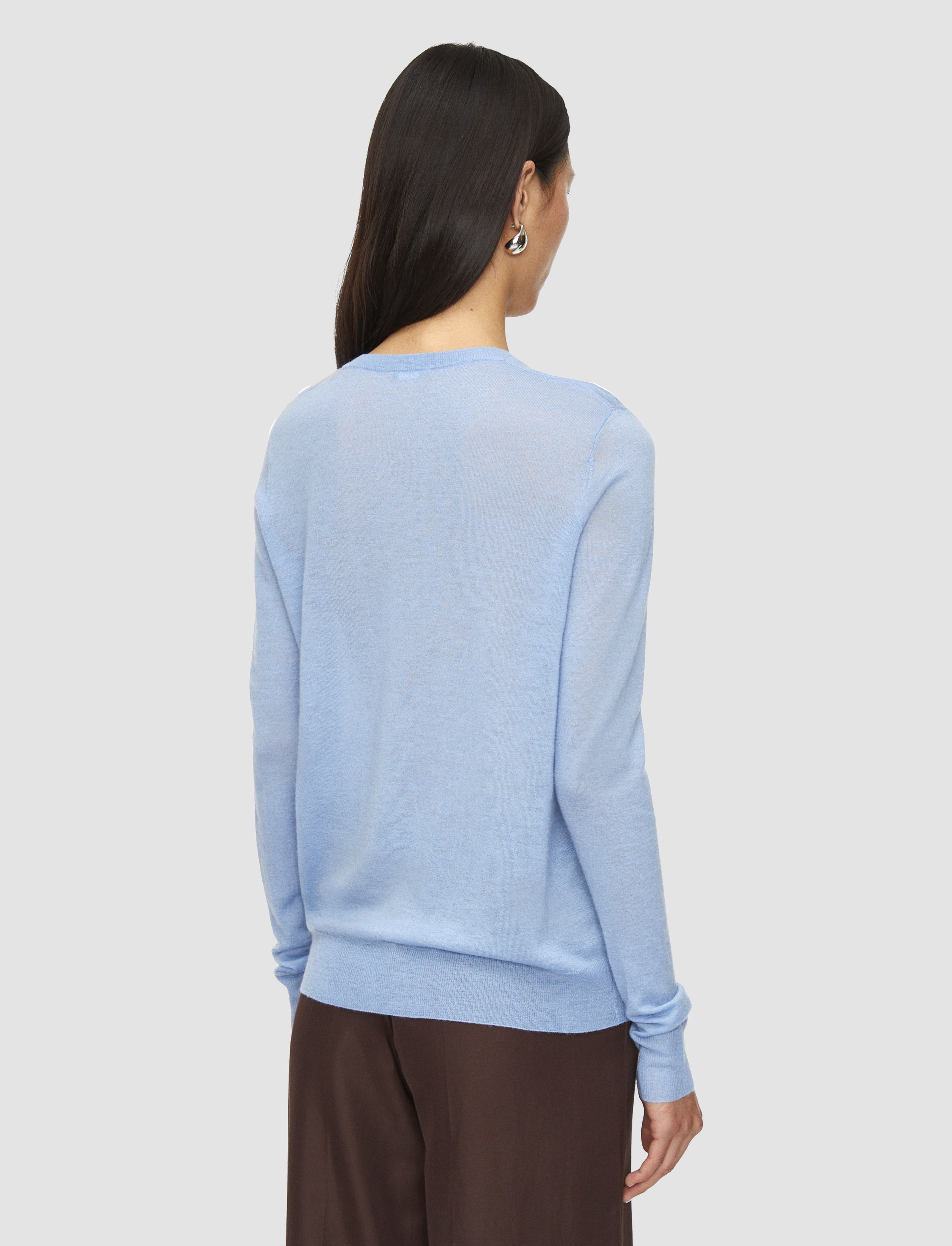 Cashair V Neck Jumper - 4
