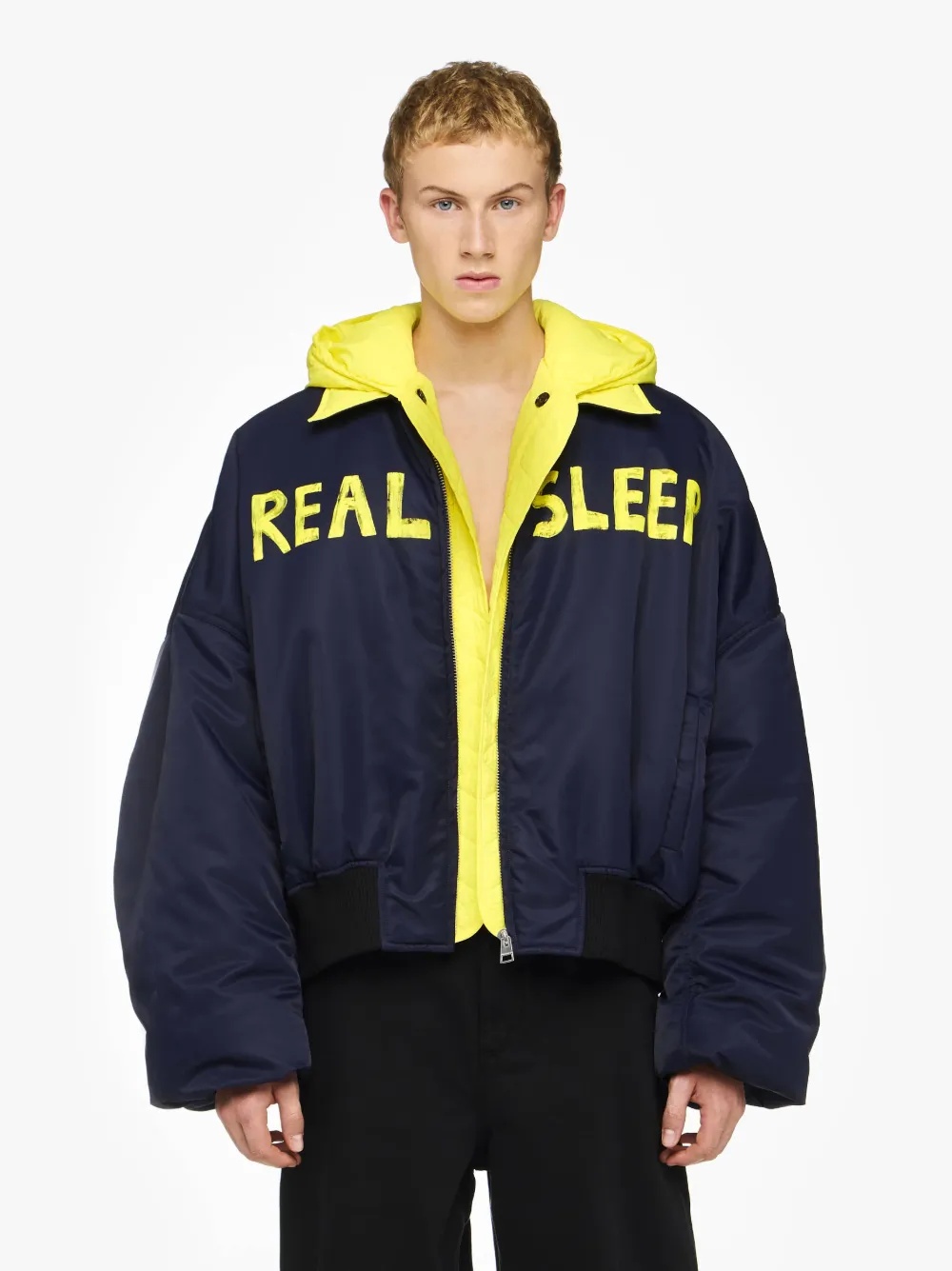 REAL SLEEP BOMBER JACKET - 2