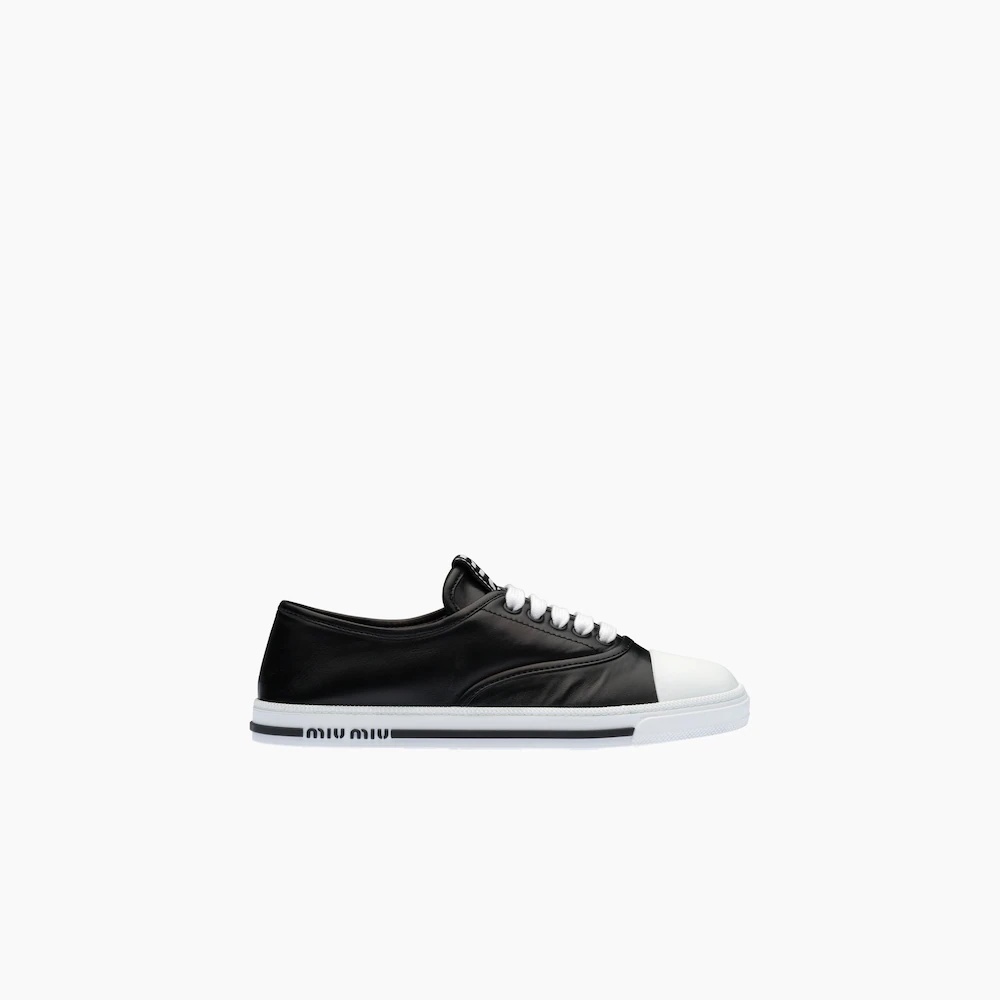 Nappa leather sneakers - 4