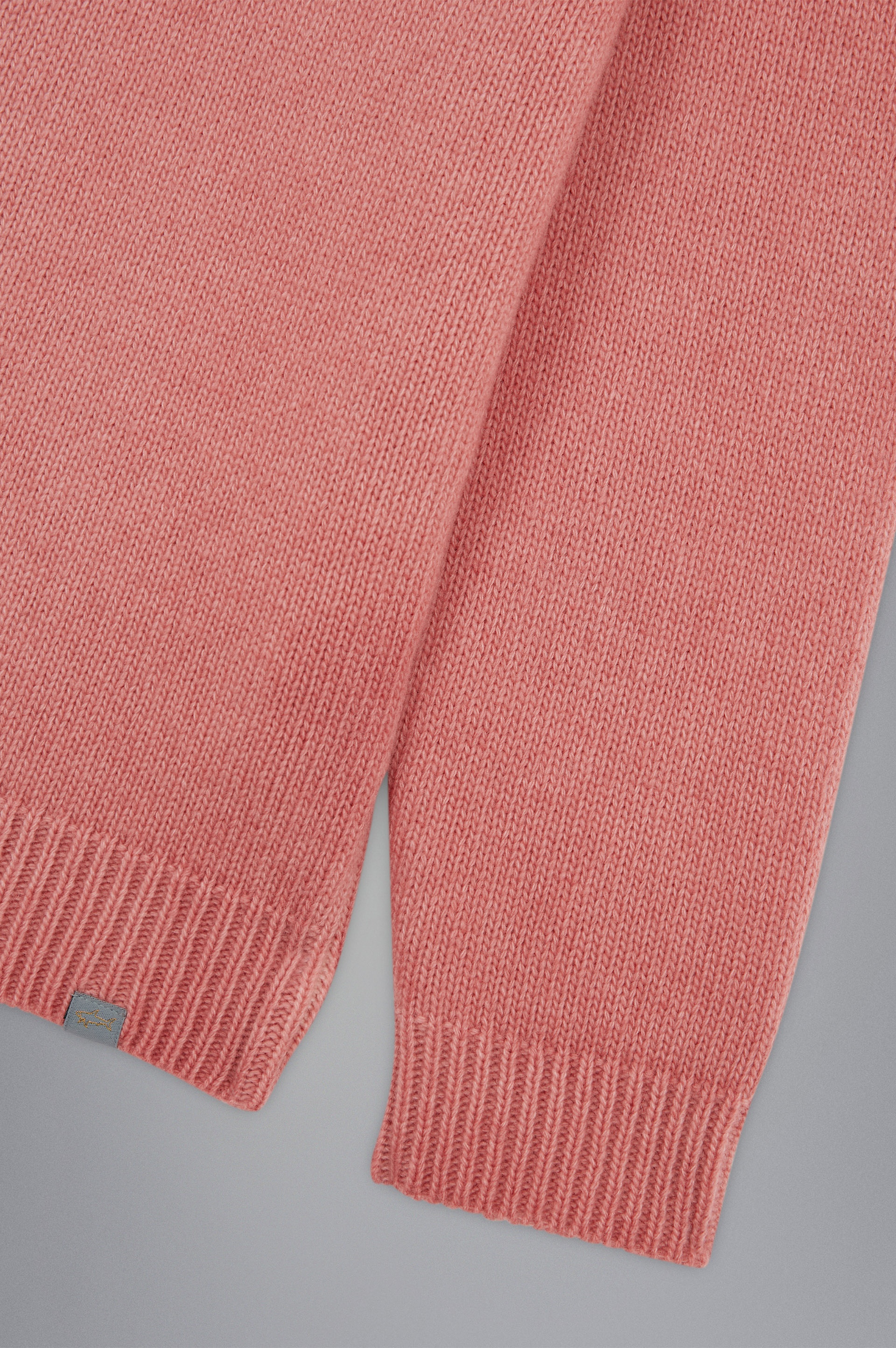 GARMENT DYED RE-WOOL SWEATER - 5