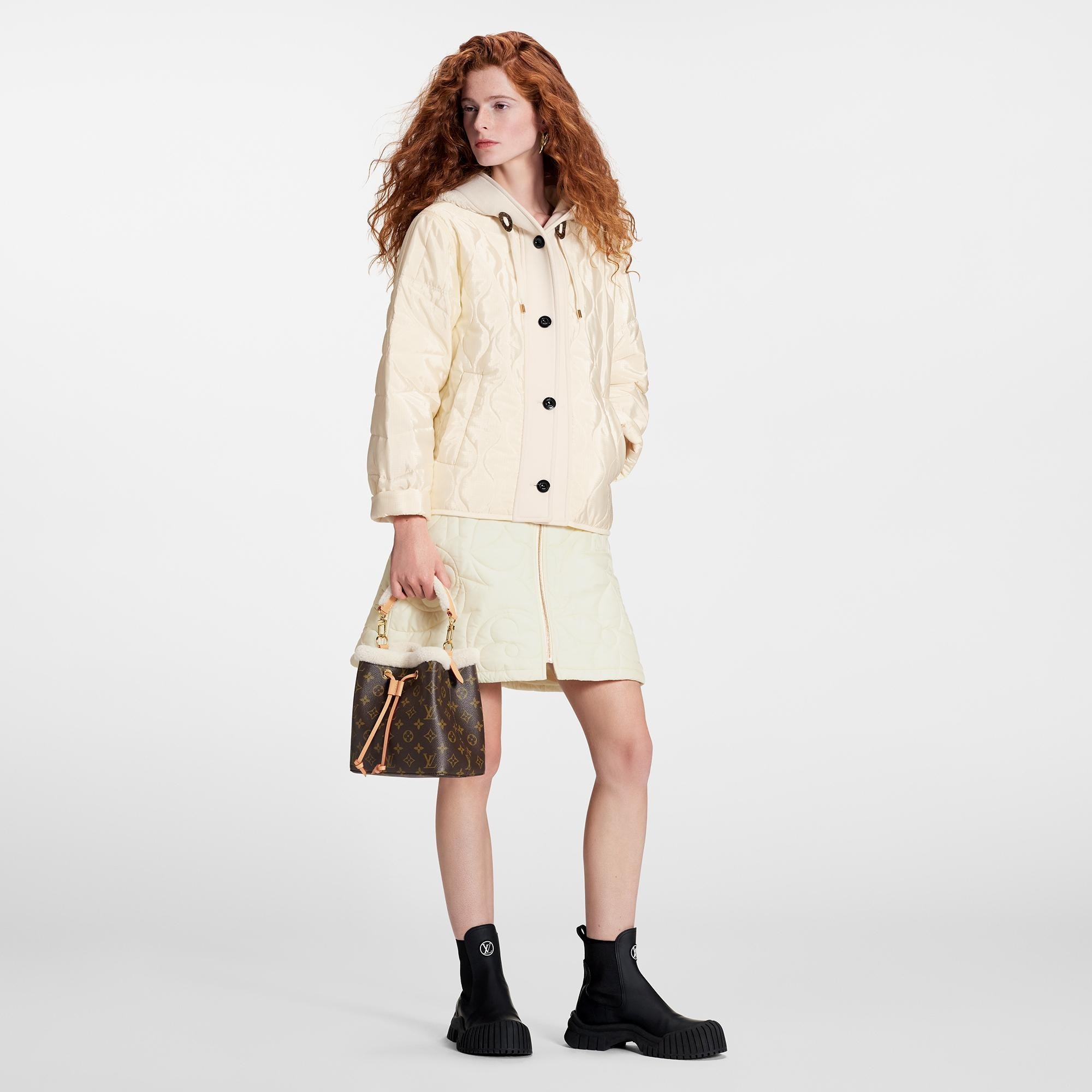 Quilted Hooded Parka - 2