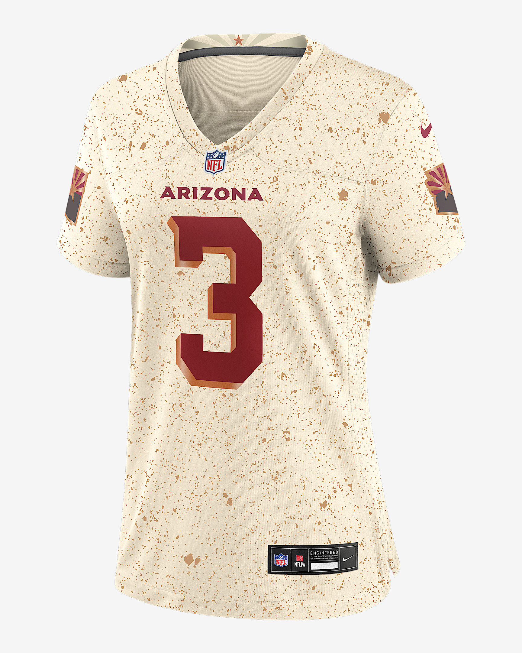 Budda Baker Arizona Cardinals Rivalries Collection Women’s Nike NFL Game Jersey - 1