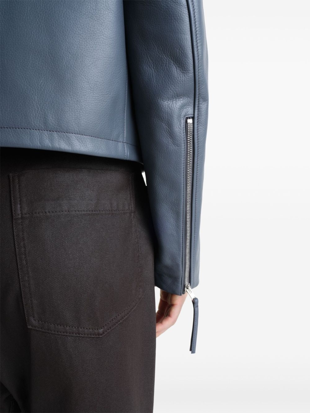 cropped jacket - 7