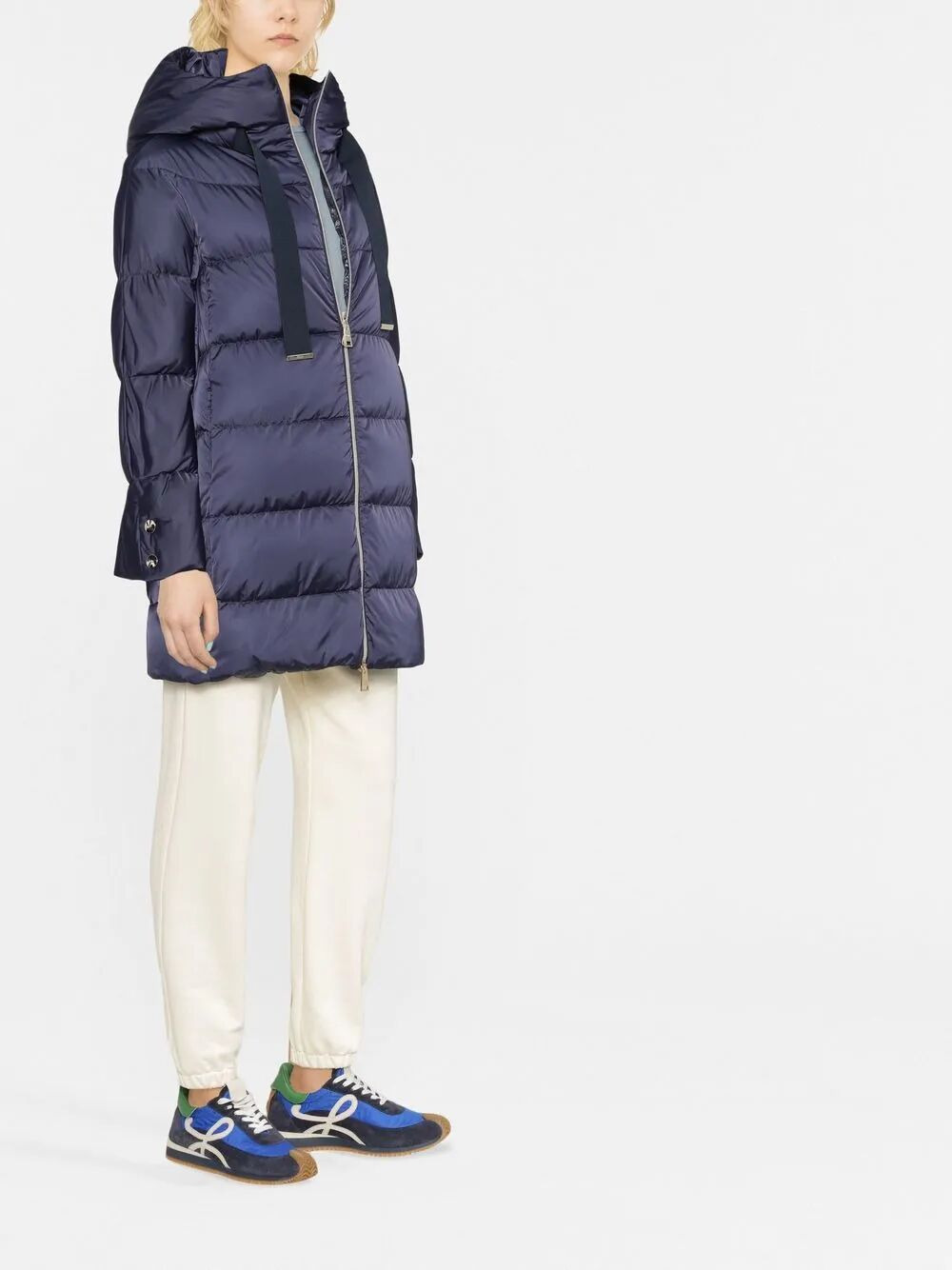 Herno Women "A-Shape" Hooded Jacket - 5