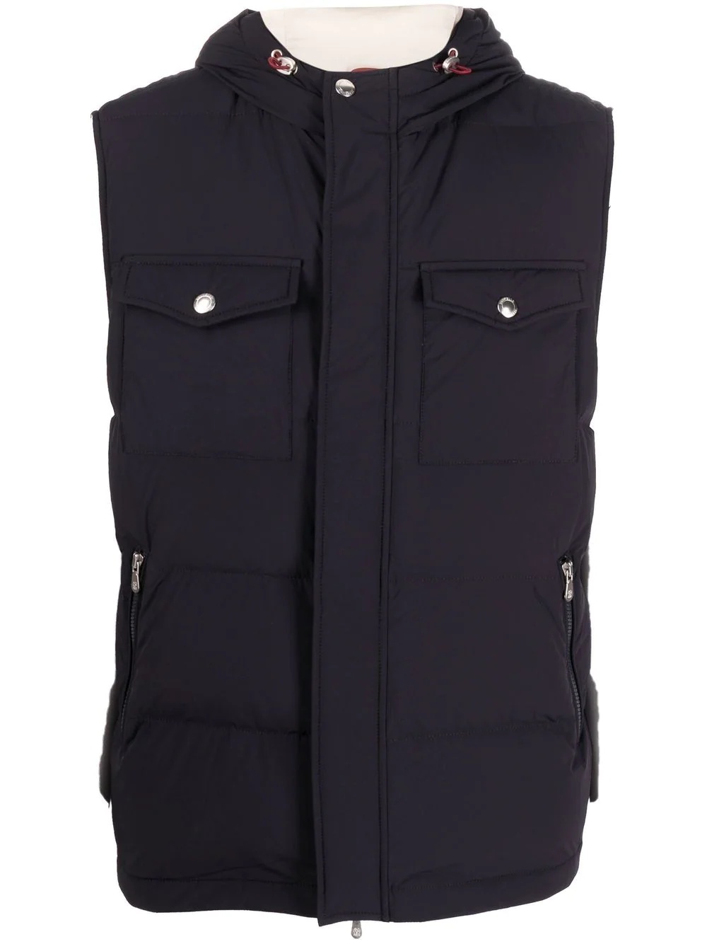 padded down gilet - 1