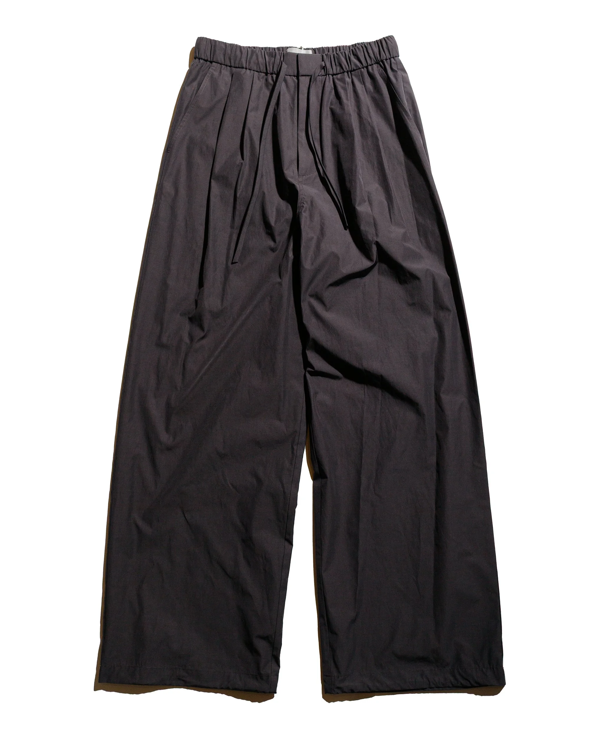 Drawstring Pants Charcoal - 1