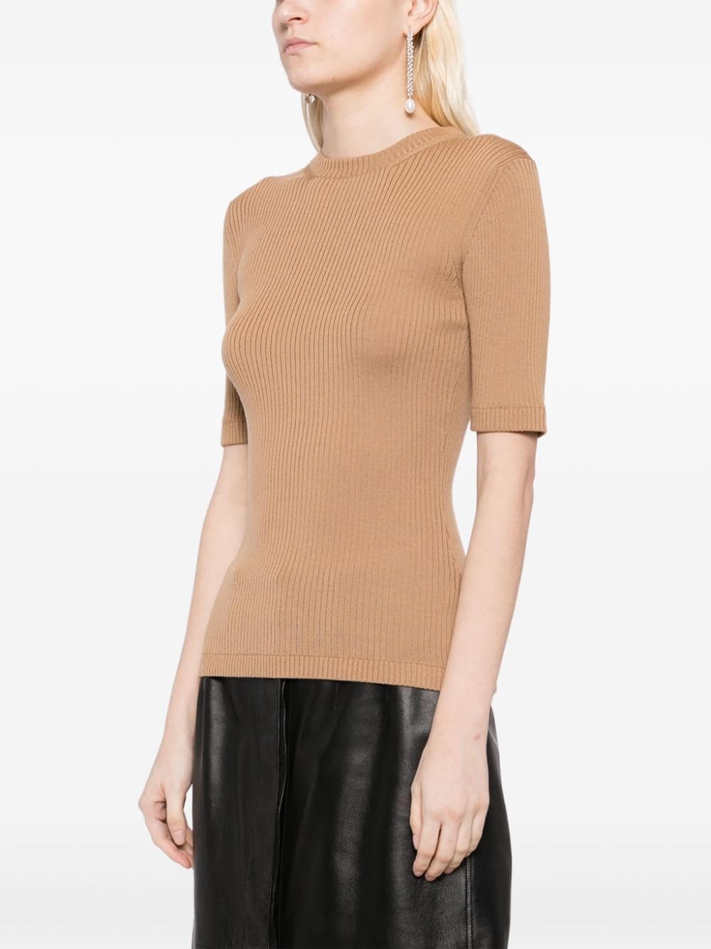 The Ange rib-knit top - 3
