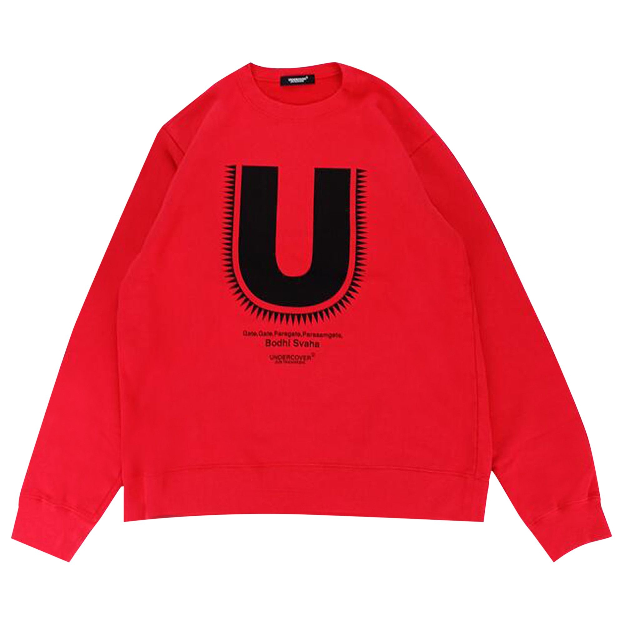 Undercover Bodhi Svaha Sweatshirt 'Red' - 1