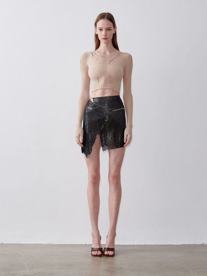 POSTER GIRL TALIE TOP TAUPE outlook