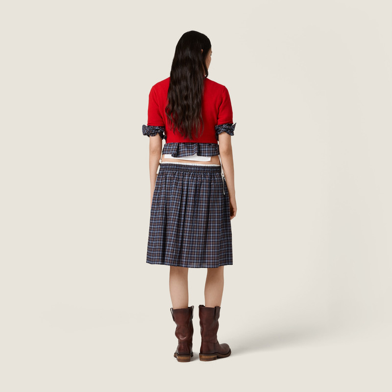 Cropped cashmere sweater 3