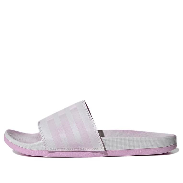 (WMNS) adidas Adilette Comfort Slides 'Grey Clear Lilac' FZ4878 - 1