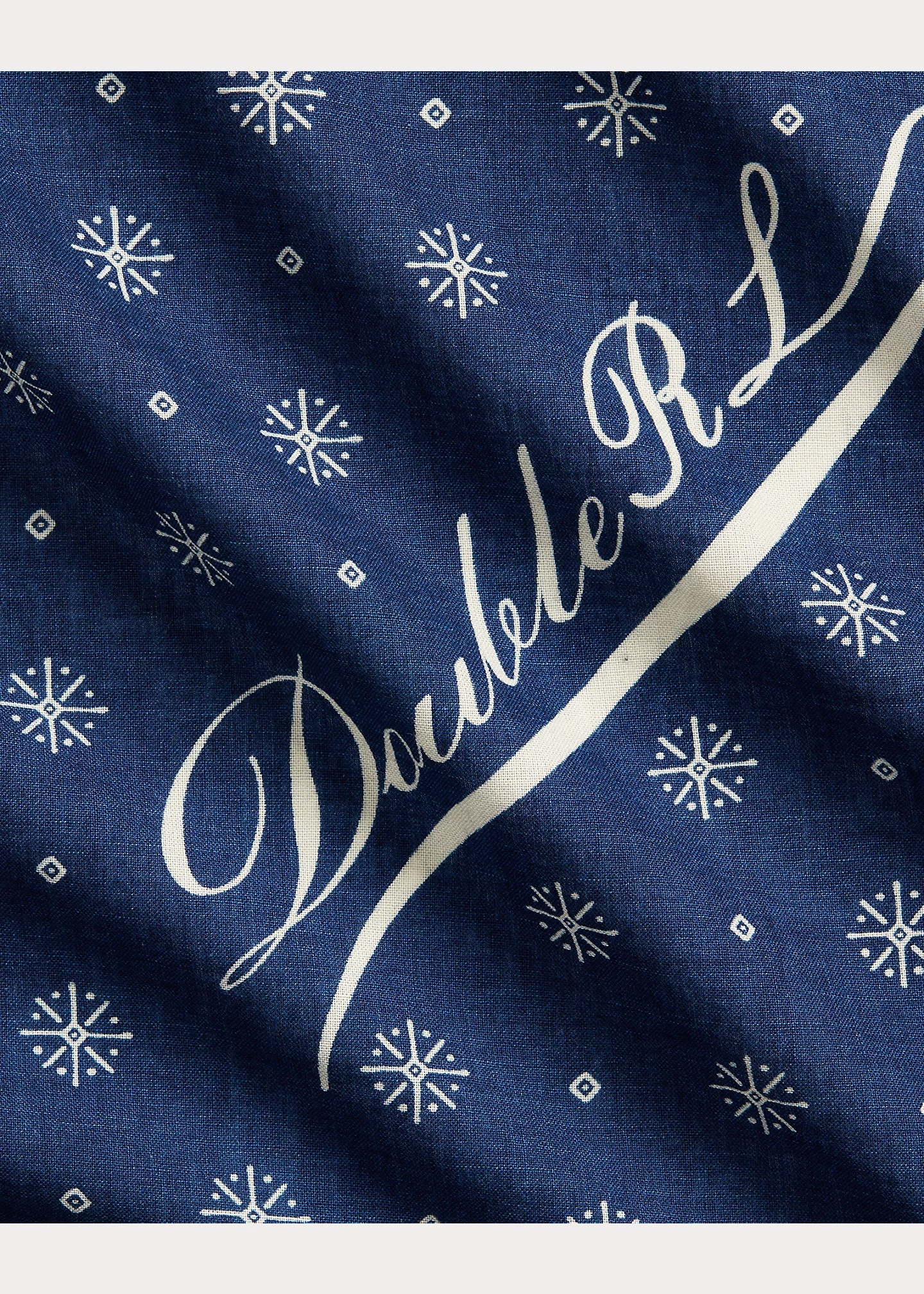 Logo Indigo Cotton Bandanna - 3
