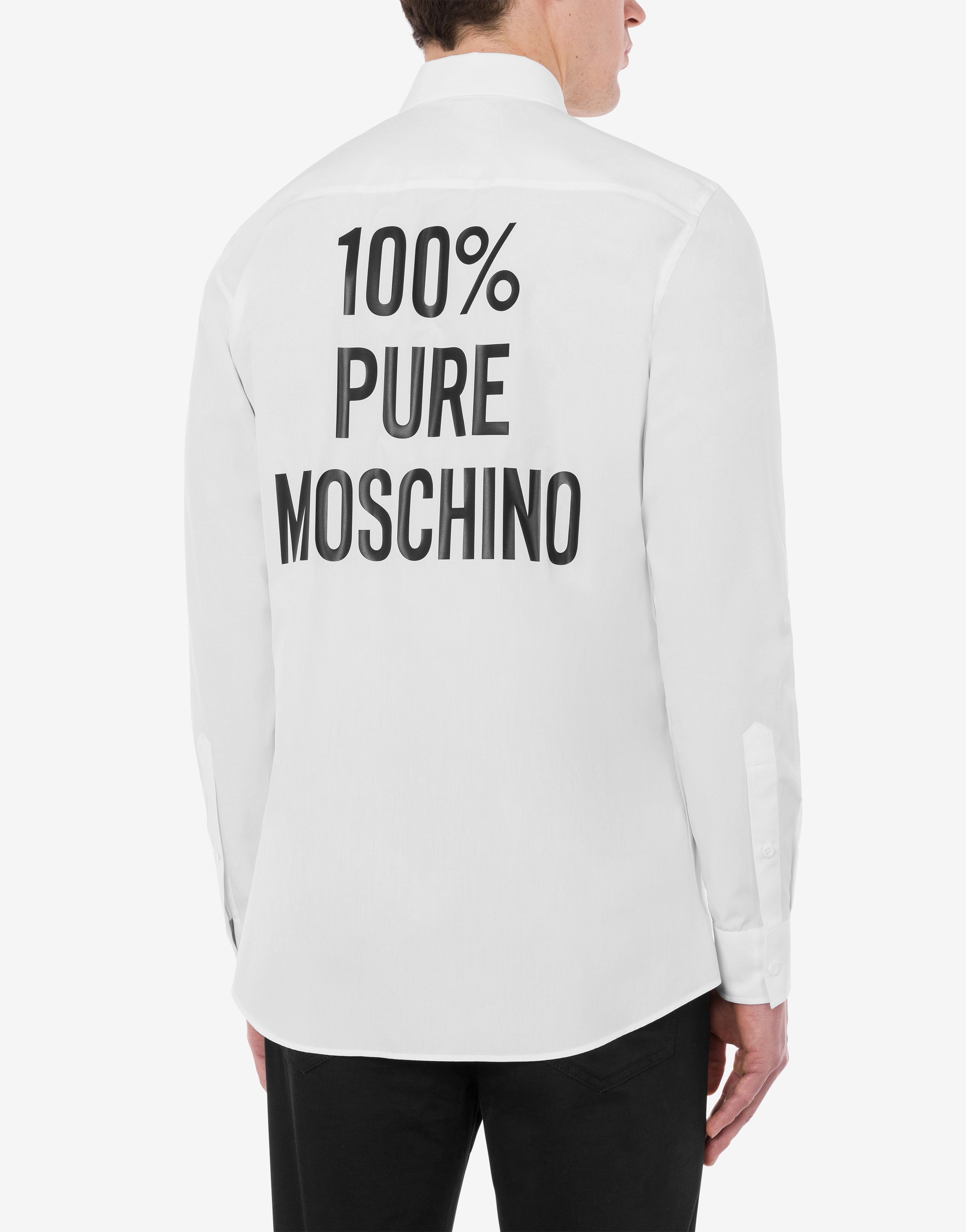 100% PURE MOSCHINO POPLIN SHIRT - 3