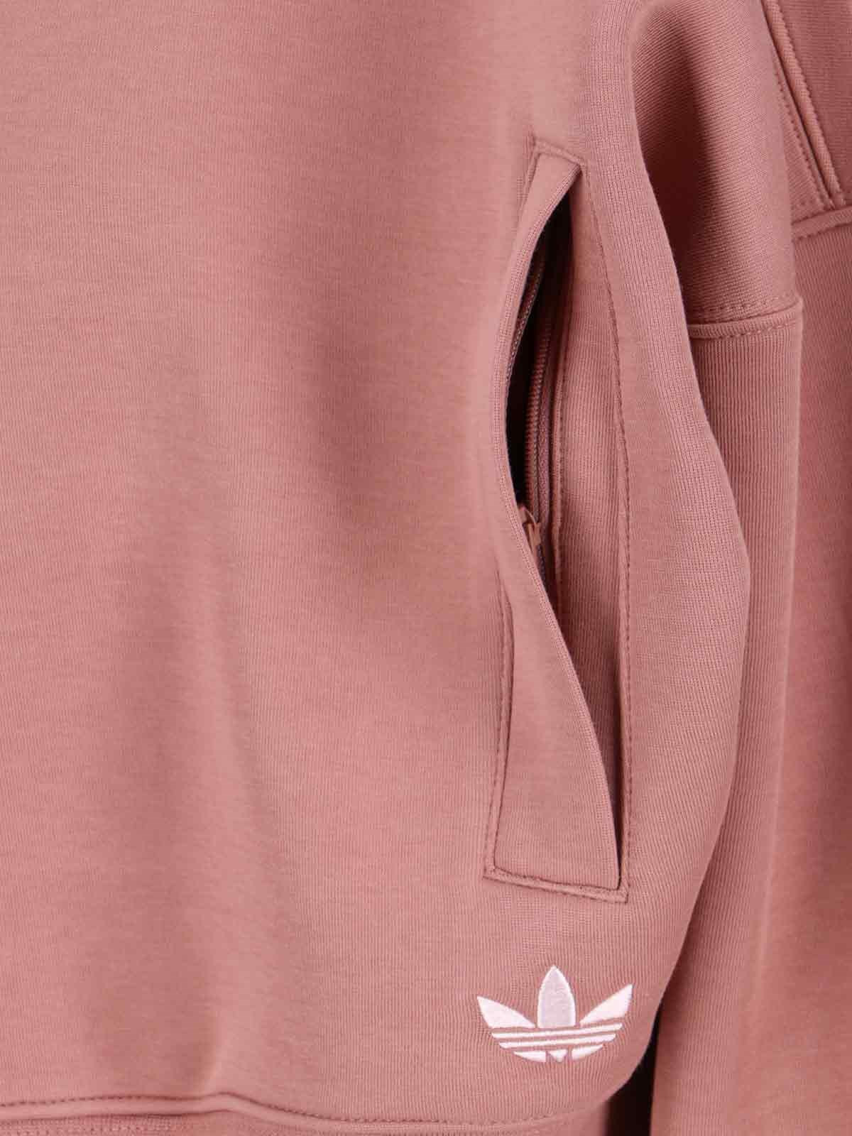 'OFF PLACED 3 STRIPES' ZIPPED SWEATSHIRT - 3
