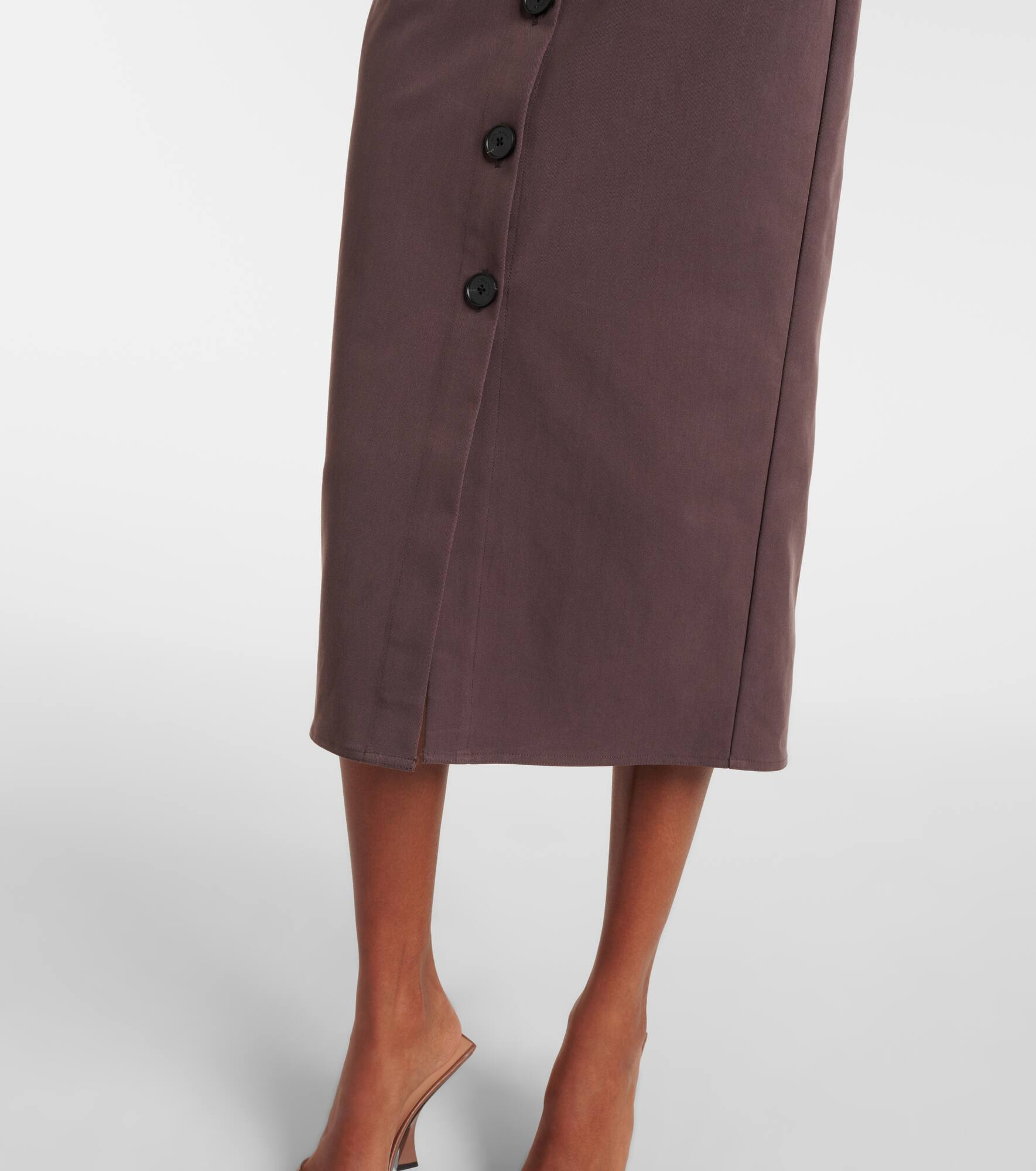 Belted midi dress - 6