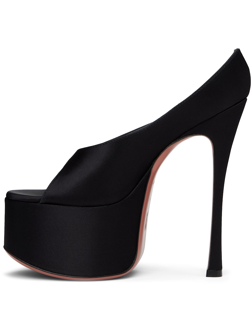 Black Anok Plateau Heeled Sandals - 3