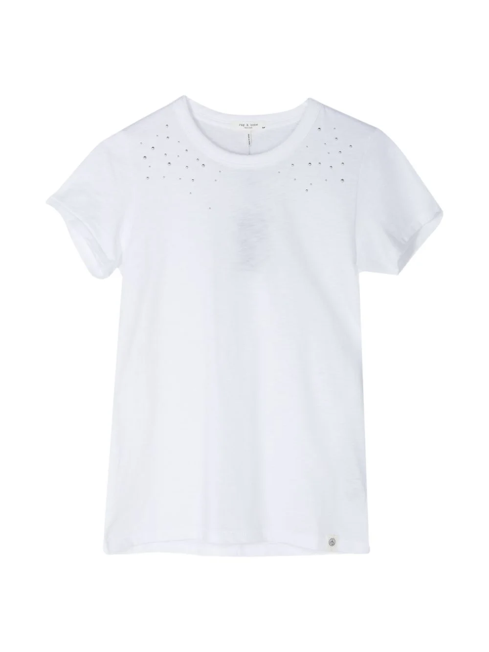 stud-embellishment T-shirt - 1