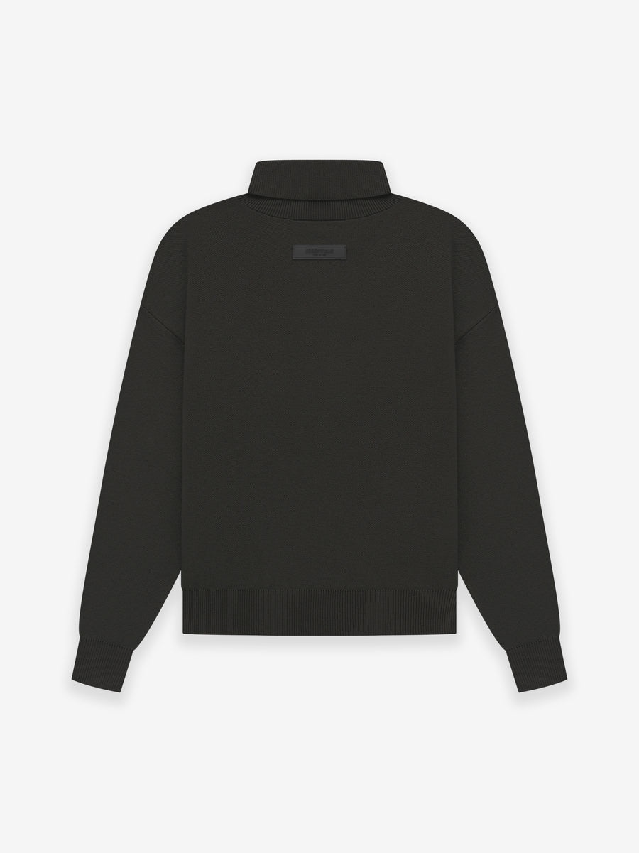 Womens Knit Turtleneck - 2