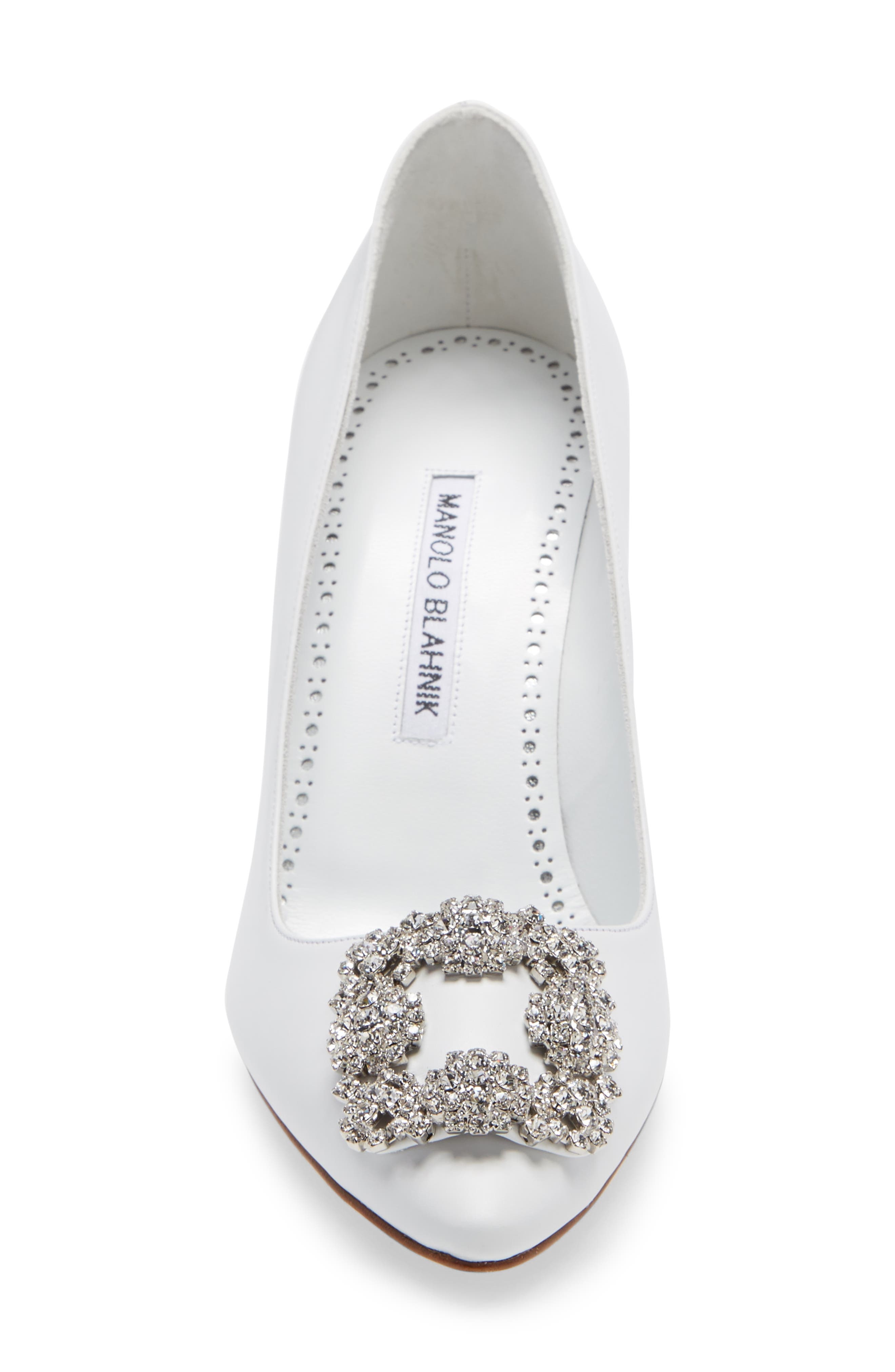 Hangisi Crystal Buckle Pump - 4