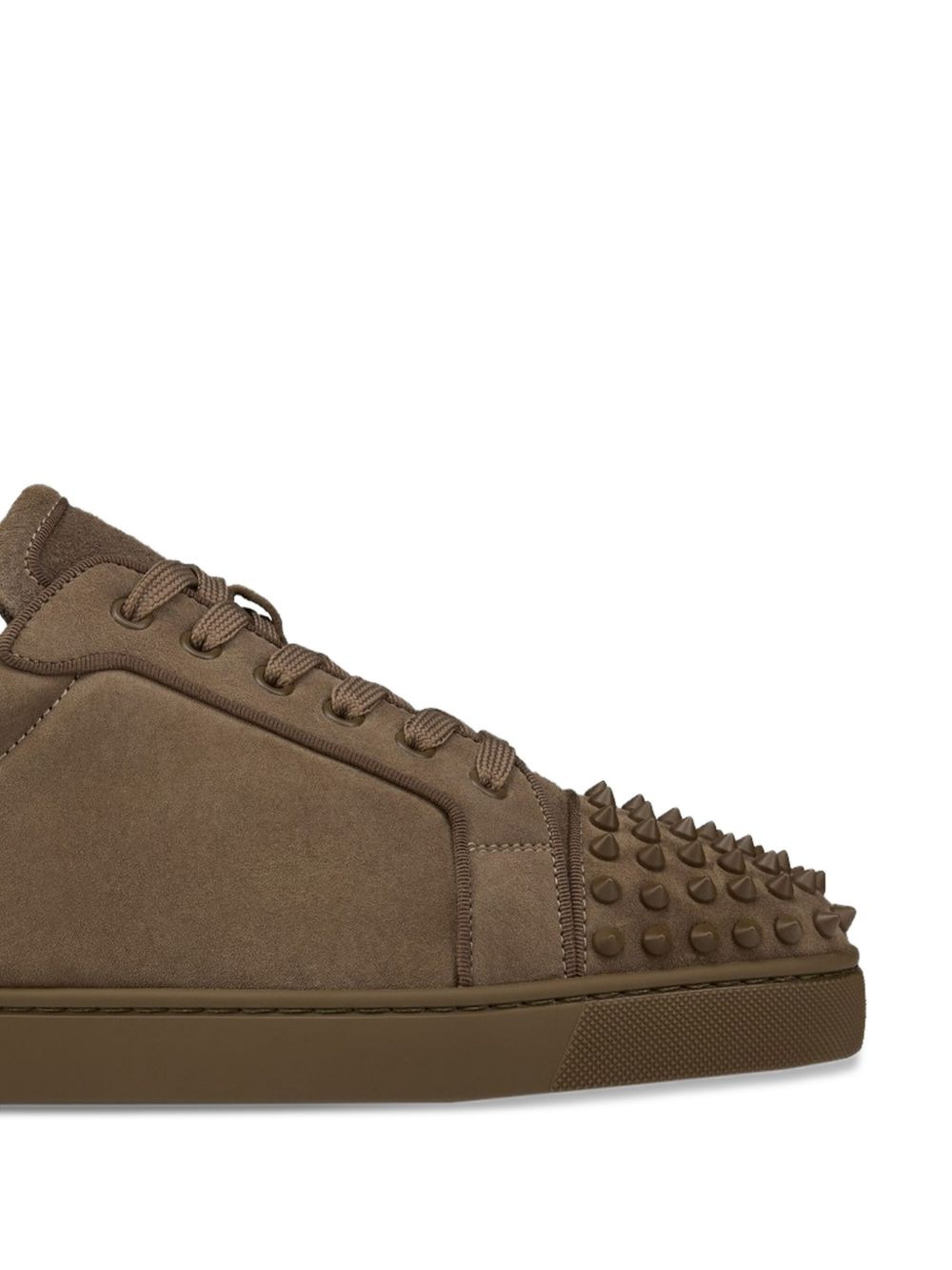 Louis Junior spike-embellished suede sneakers - 2