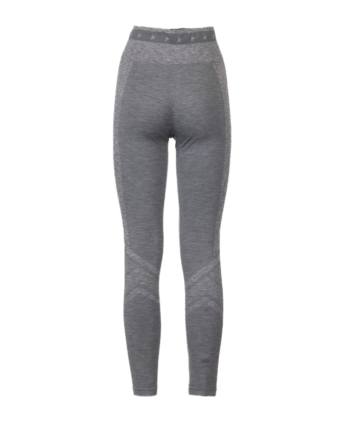 Elasticated High Waist Leggings - 2