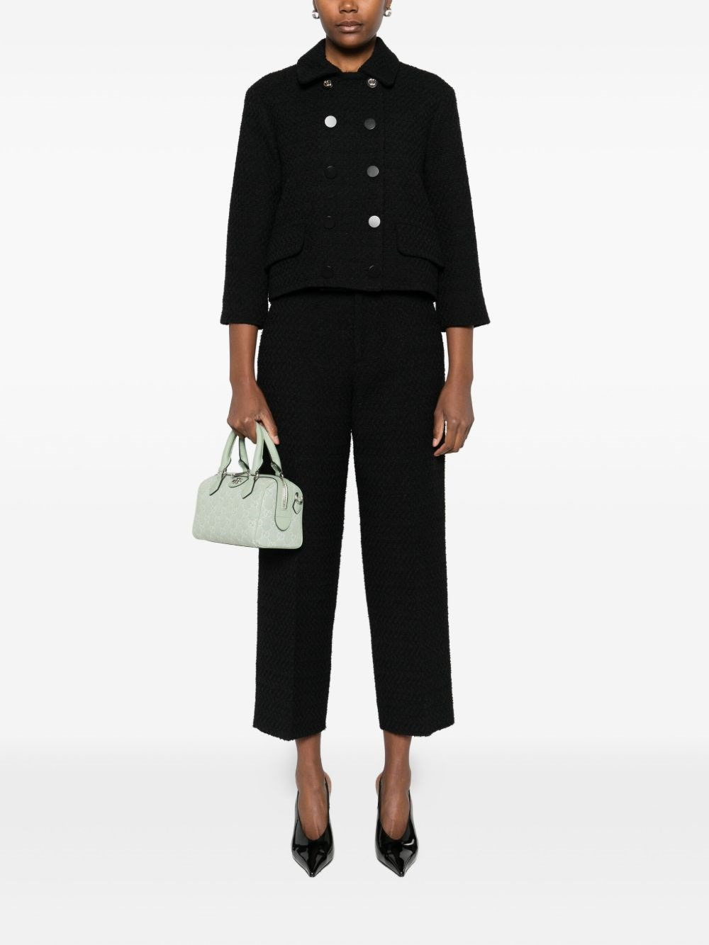 Bouclé wool jacket - 3