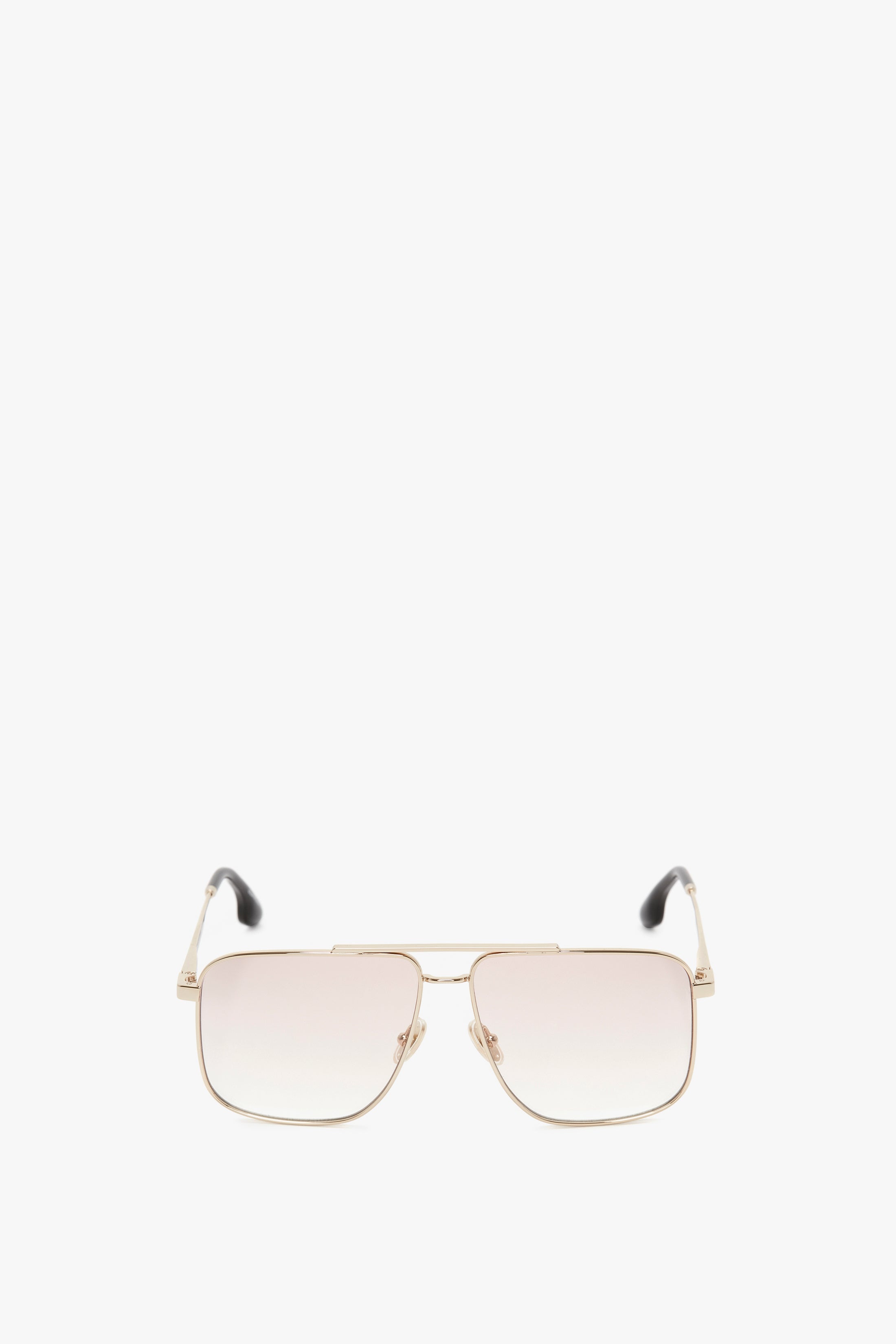 Double Bridge V-Line Navigator In Gold-Blush - 1