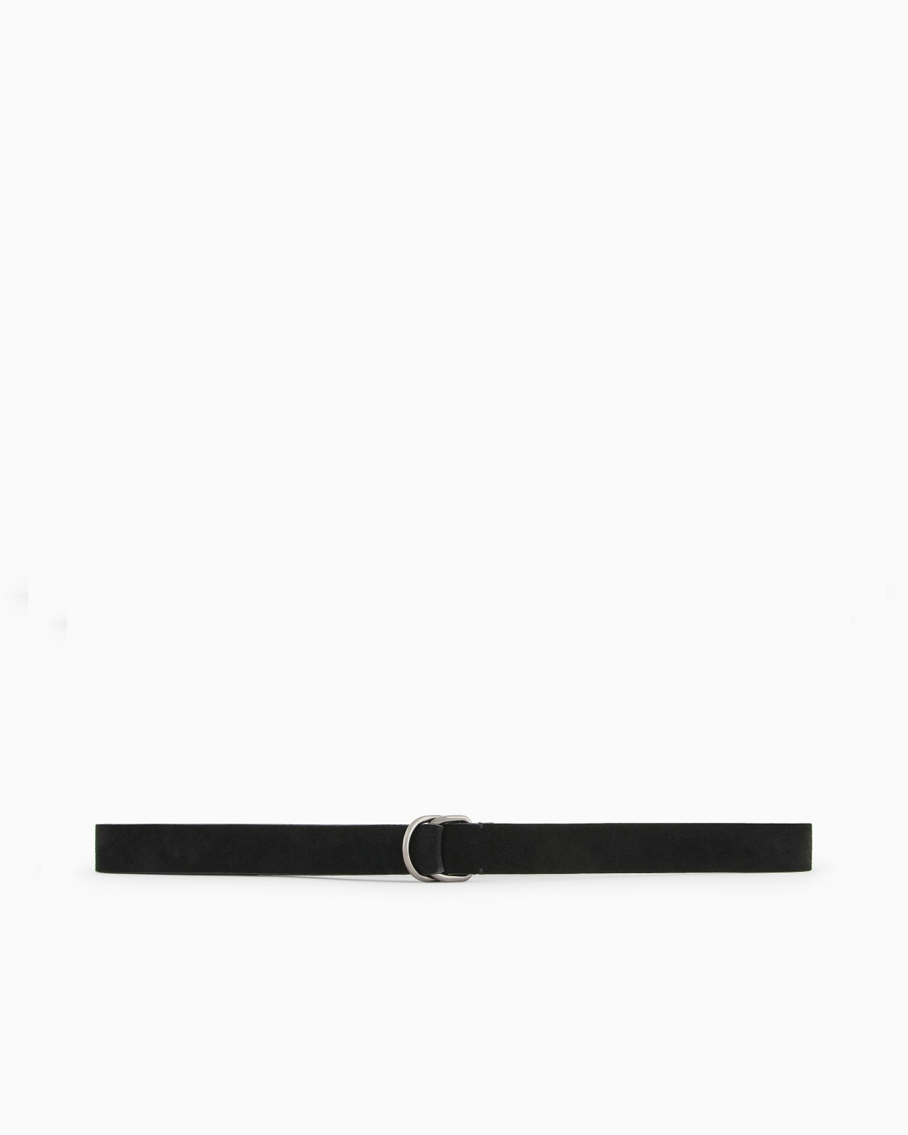 Suede and leather belt - 3