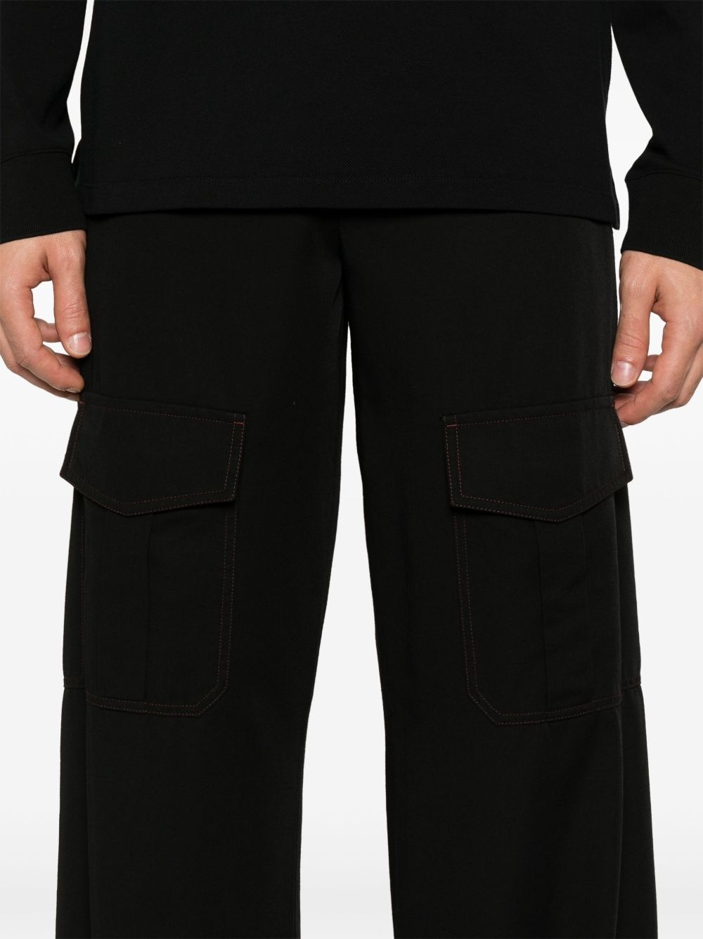 straight-leg trousers - 5