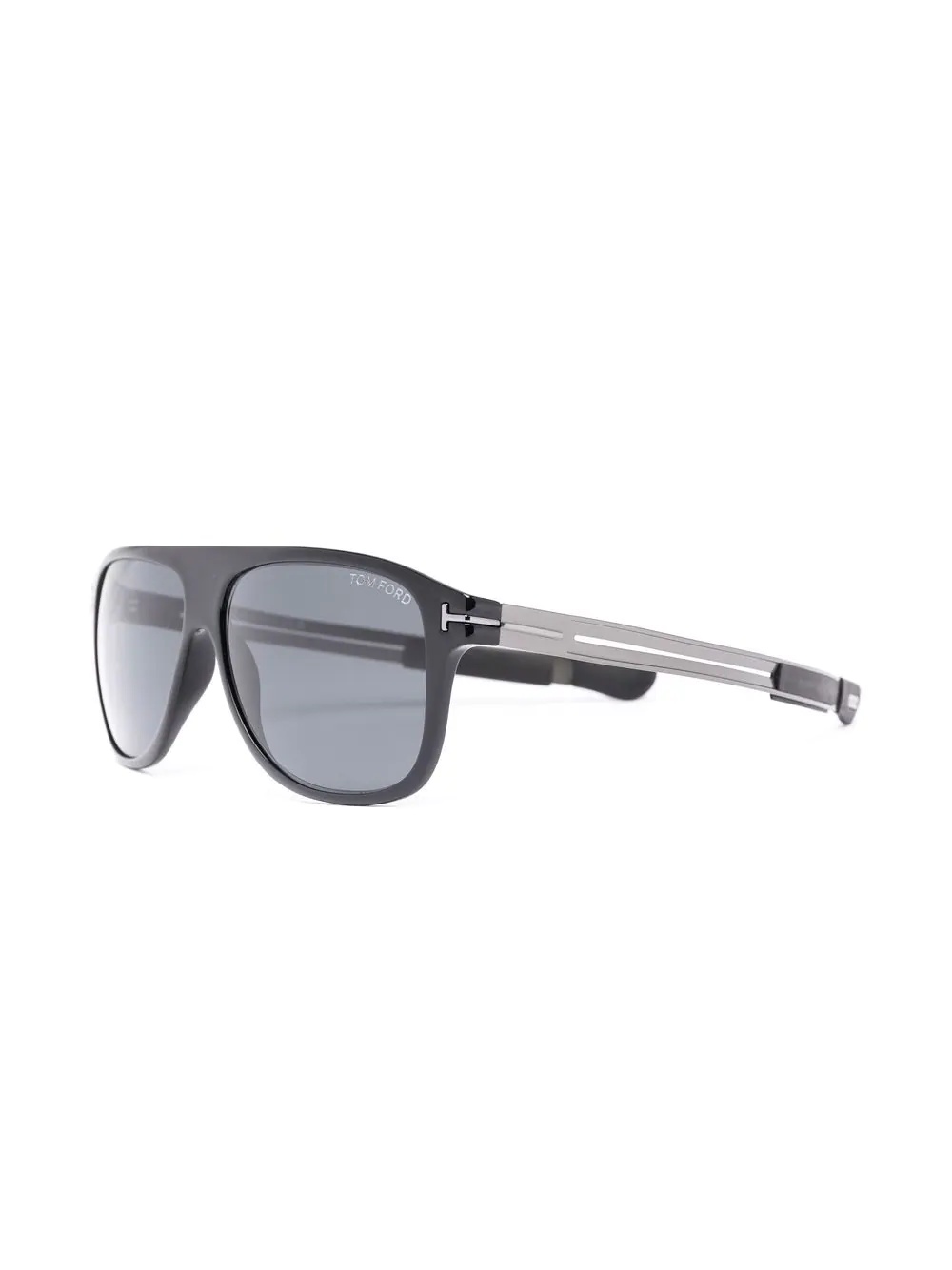 square-frame straight sunglasses - 2