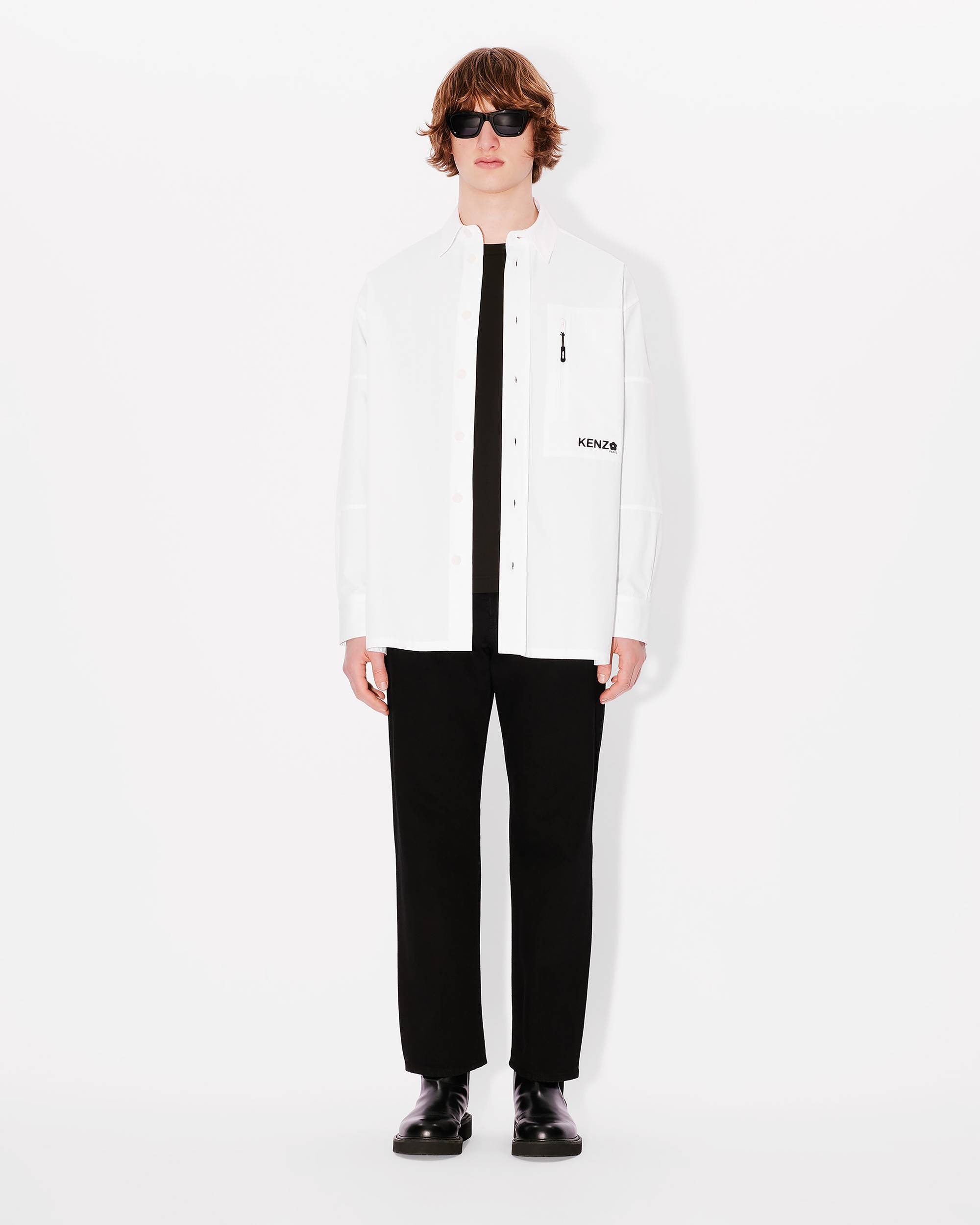 'Boke Flower 2.0' oversized shirt - 5