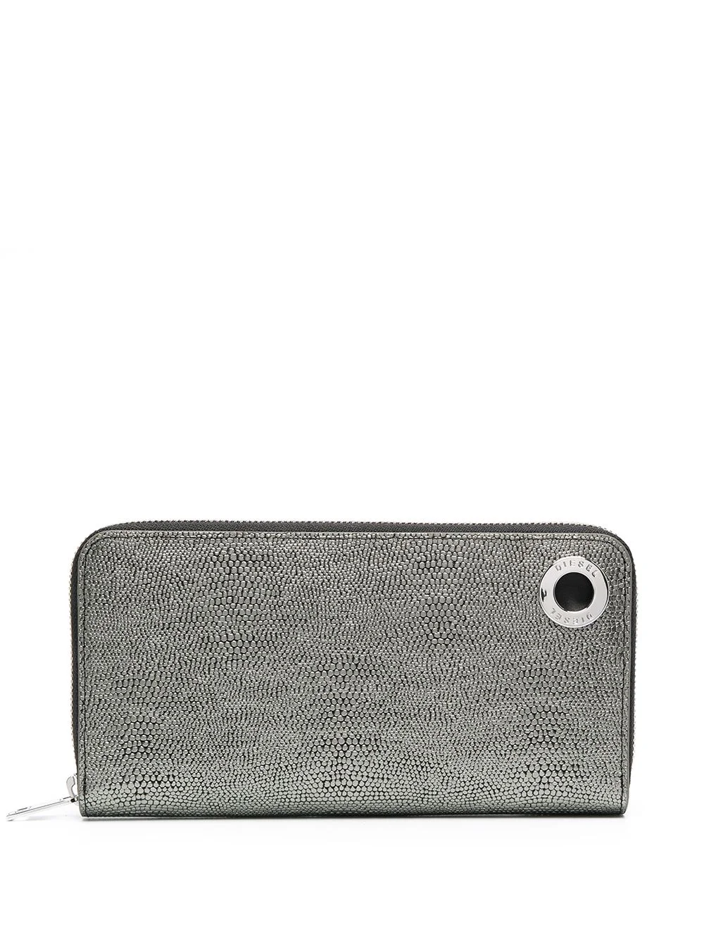 lizard-effect continental wallet - 1