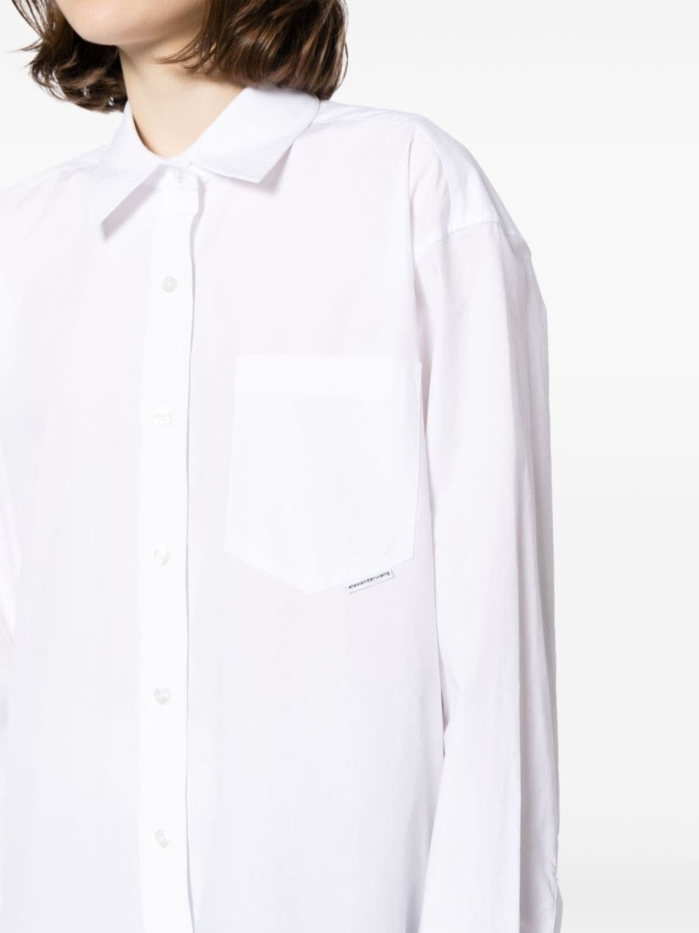 oversize cotton shirt - 5