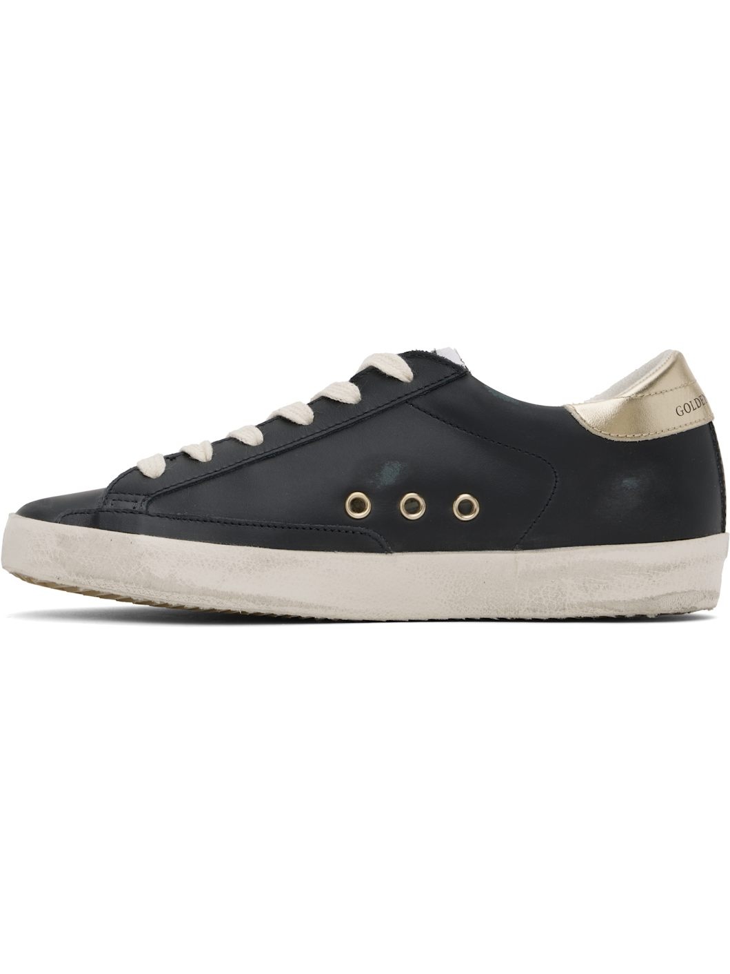 Black Super-Star Classic Sneakers - 3