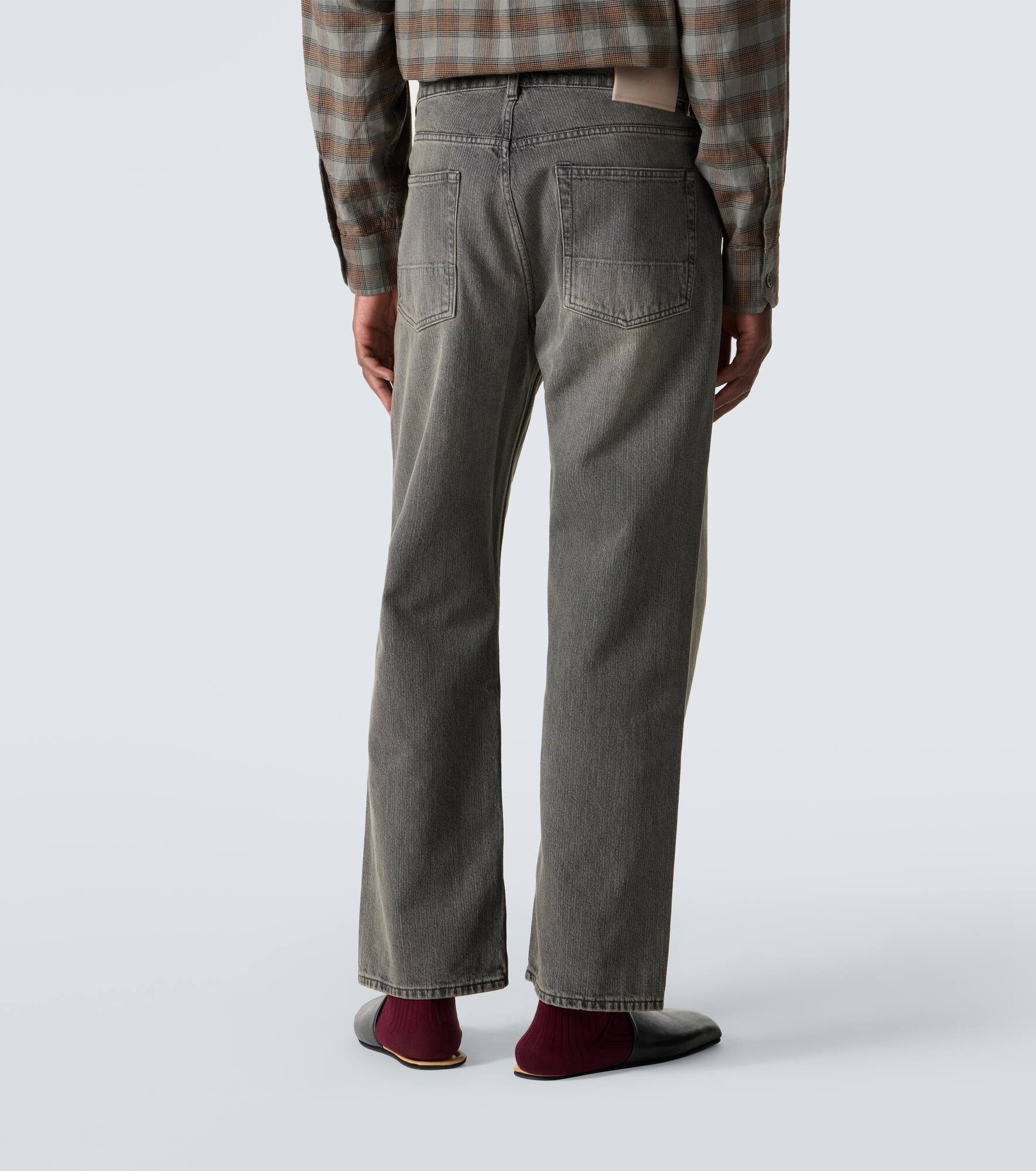Third Cut faded straight jeans - 4