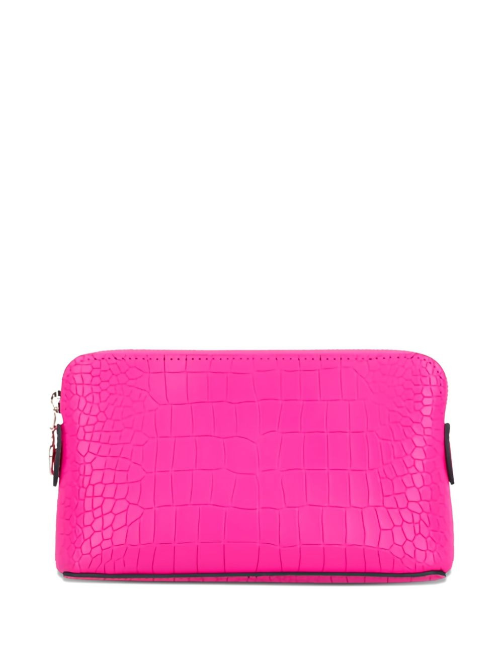crocodile-effect clutch bag - 2