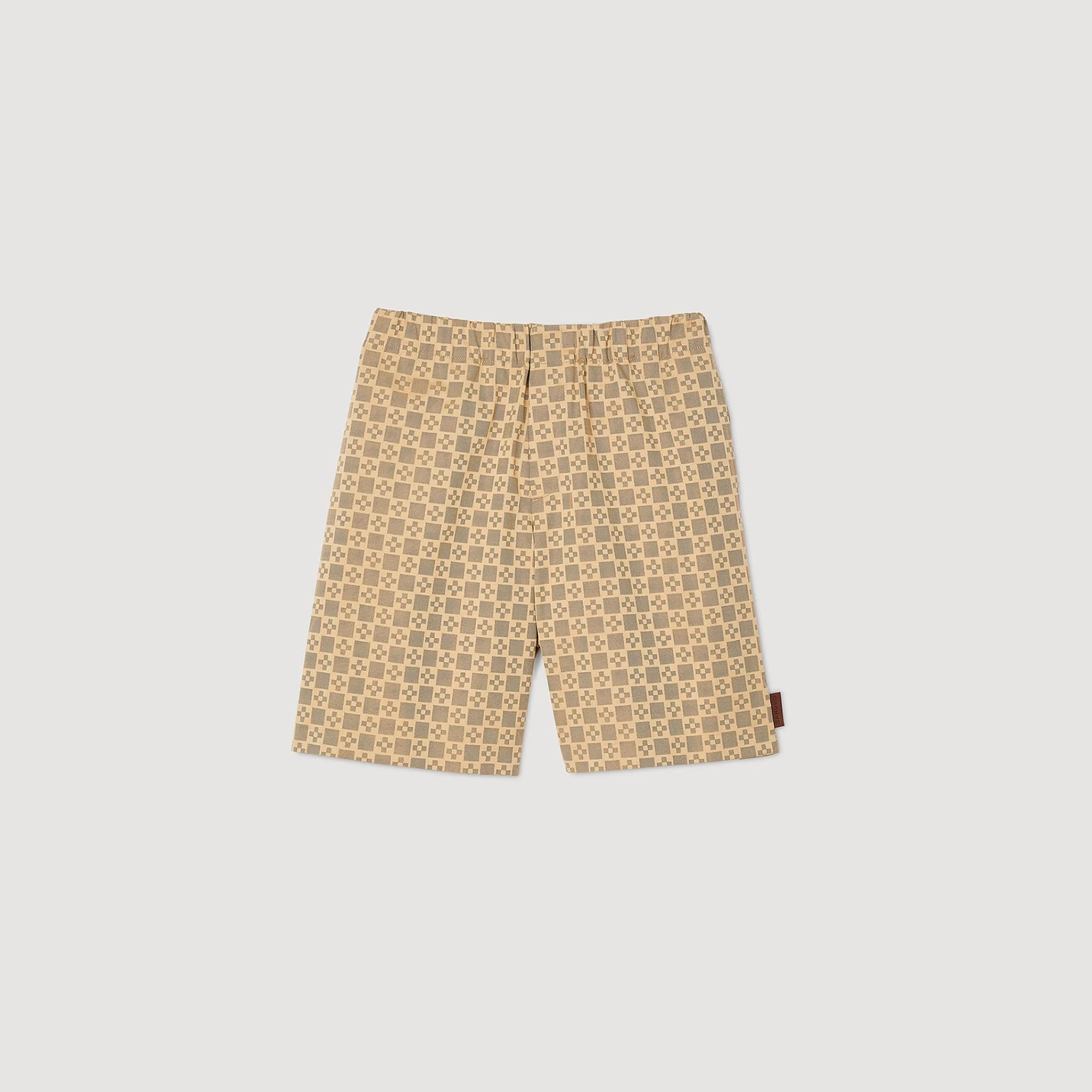 SQUARE 크로스 JACQUARD SHORTS - 1