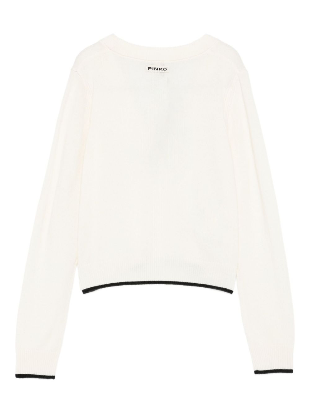 v-neck cardigan - 2