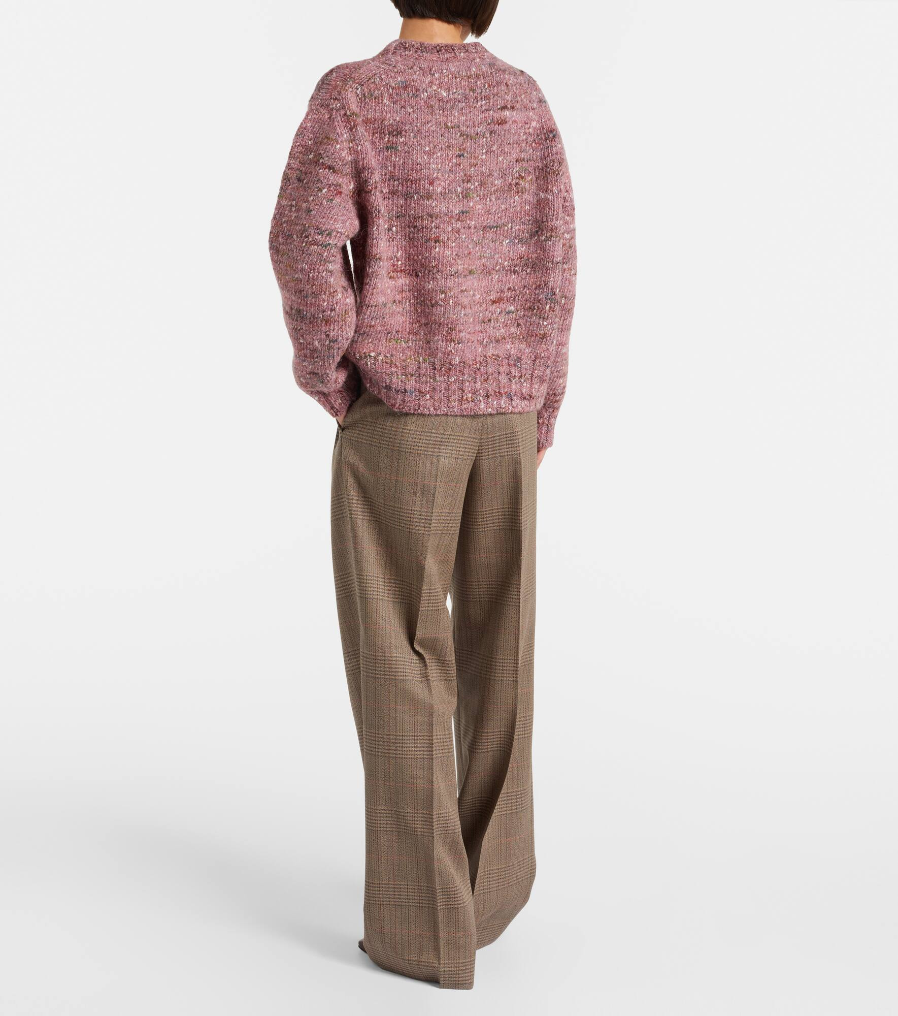 Wool, alpaca, and silk sweater - 3
