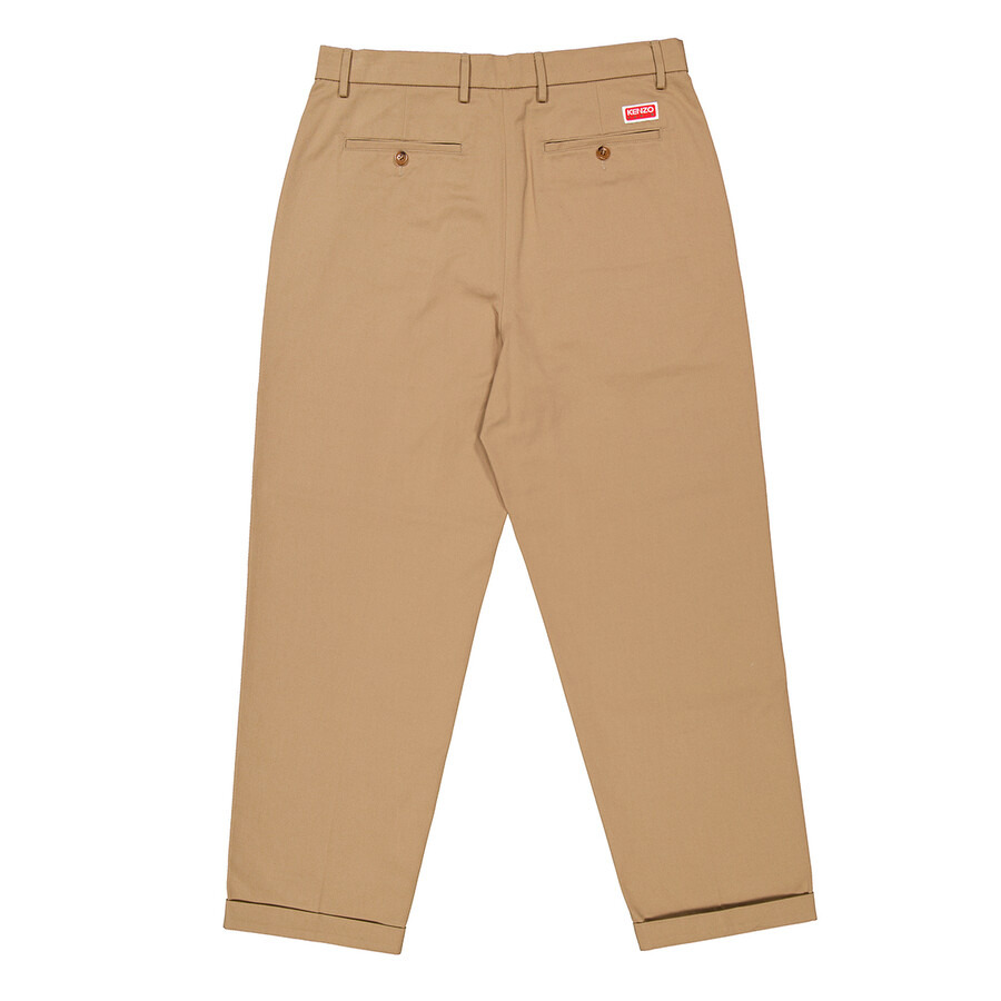 Kenzo Straight Leg Cotton Pants - 6