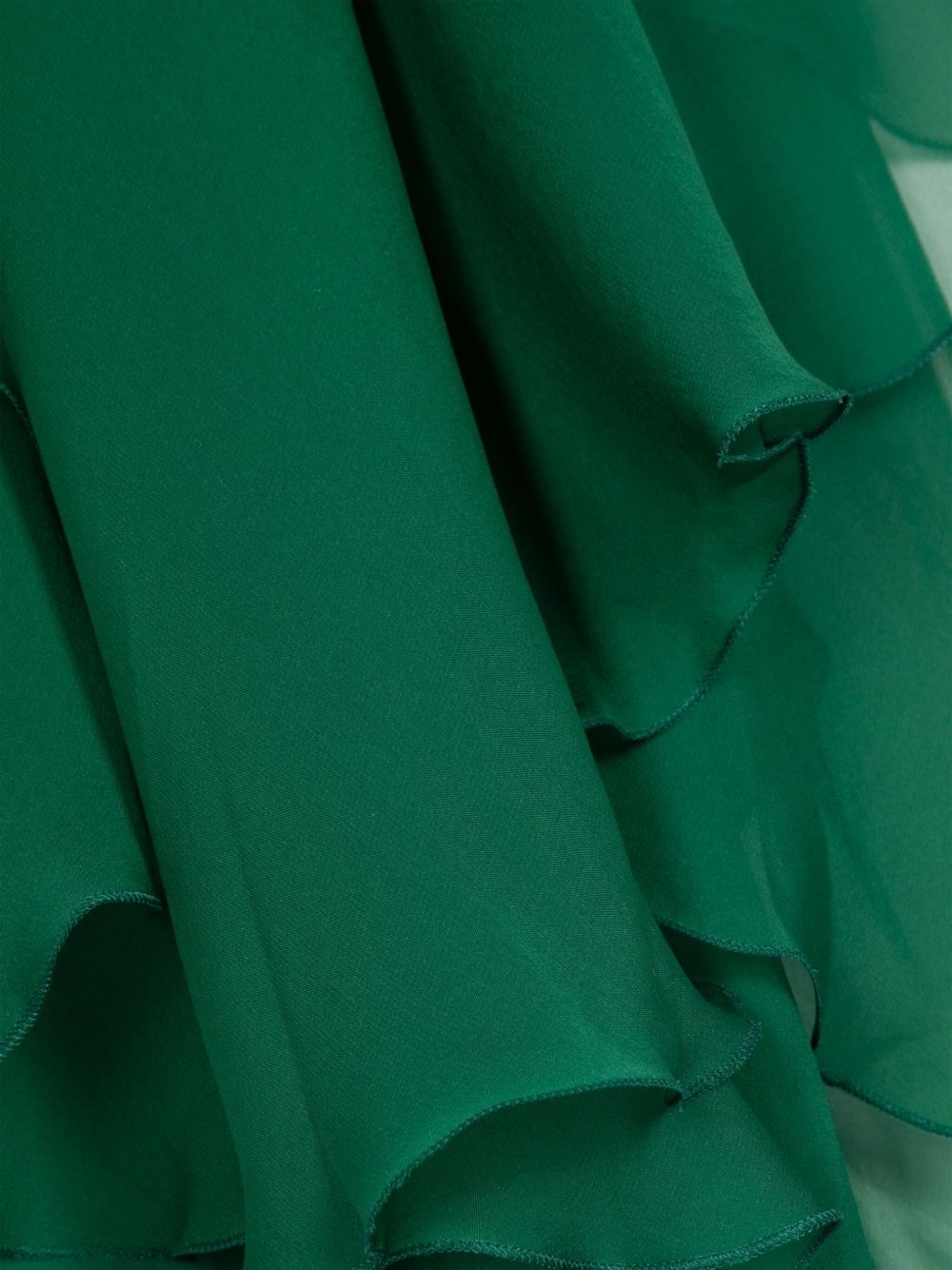 chiffon-crepe silk scarf - 3