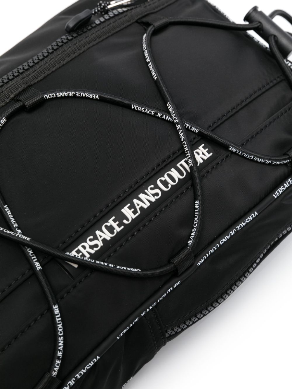 logo-print shoulder bag - 4