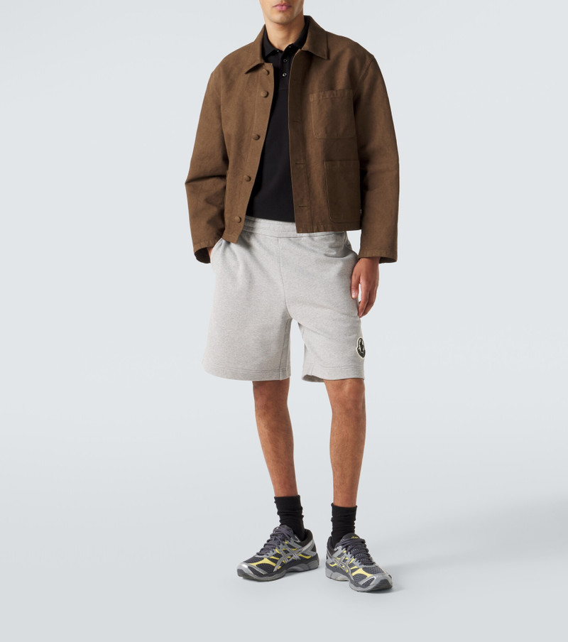 Moncler Cotton jersey Bermuda shorts outlook