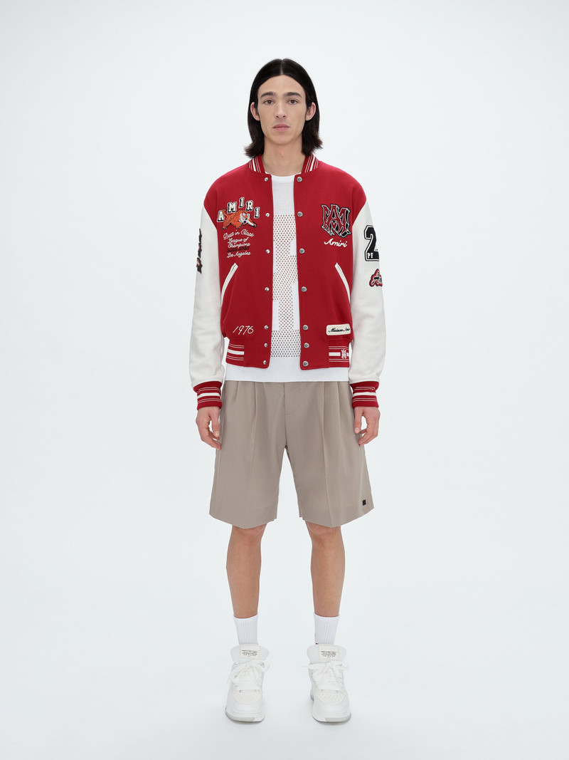 AMIRI VINTAGE PATCH VARSITY BOMBER outlook